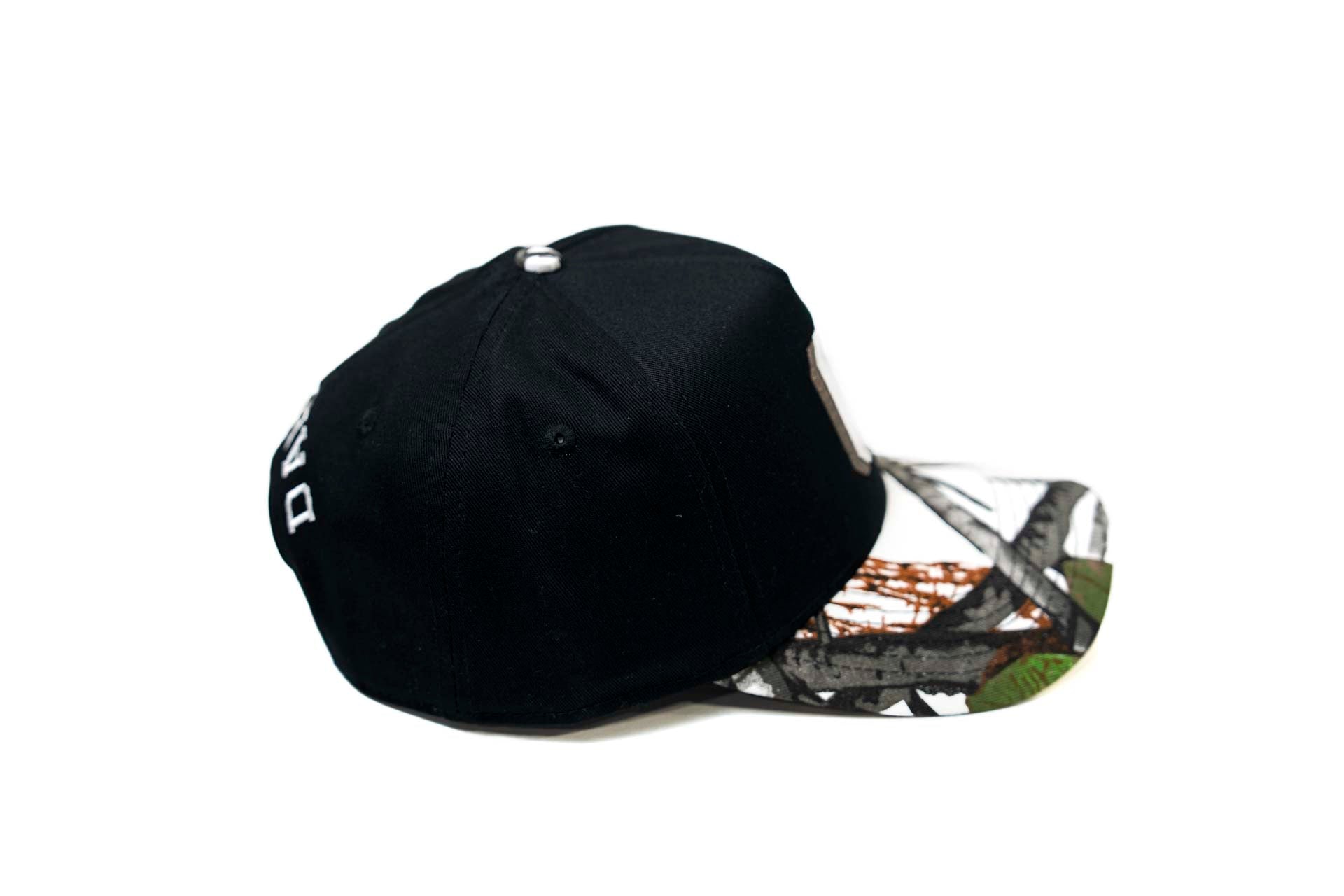 Inline D snapback - ARCTIC TREE / BLACK