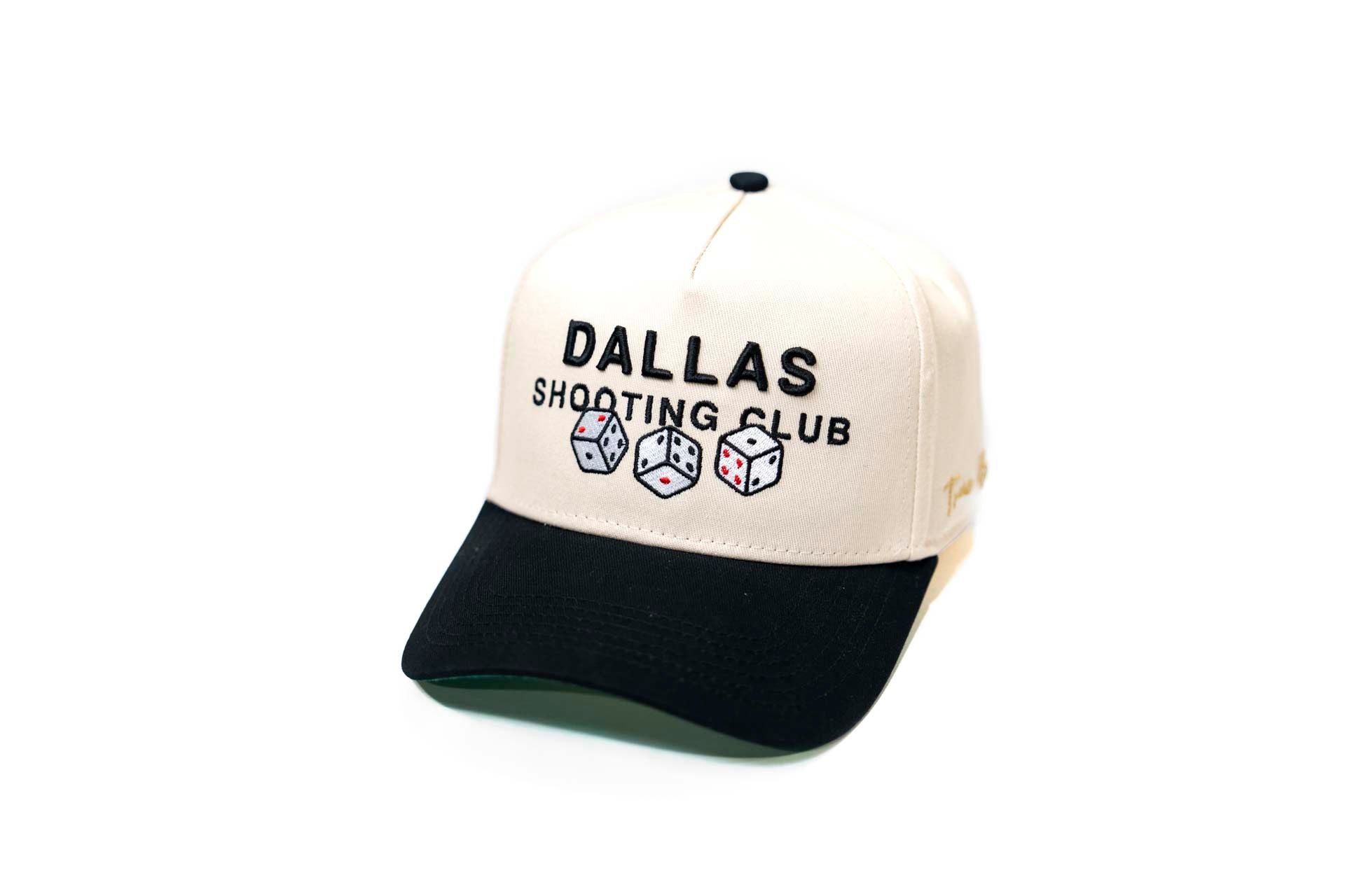 DALLAS SHOOTING CLUB "DICE" - BLACK / OFFWHITE