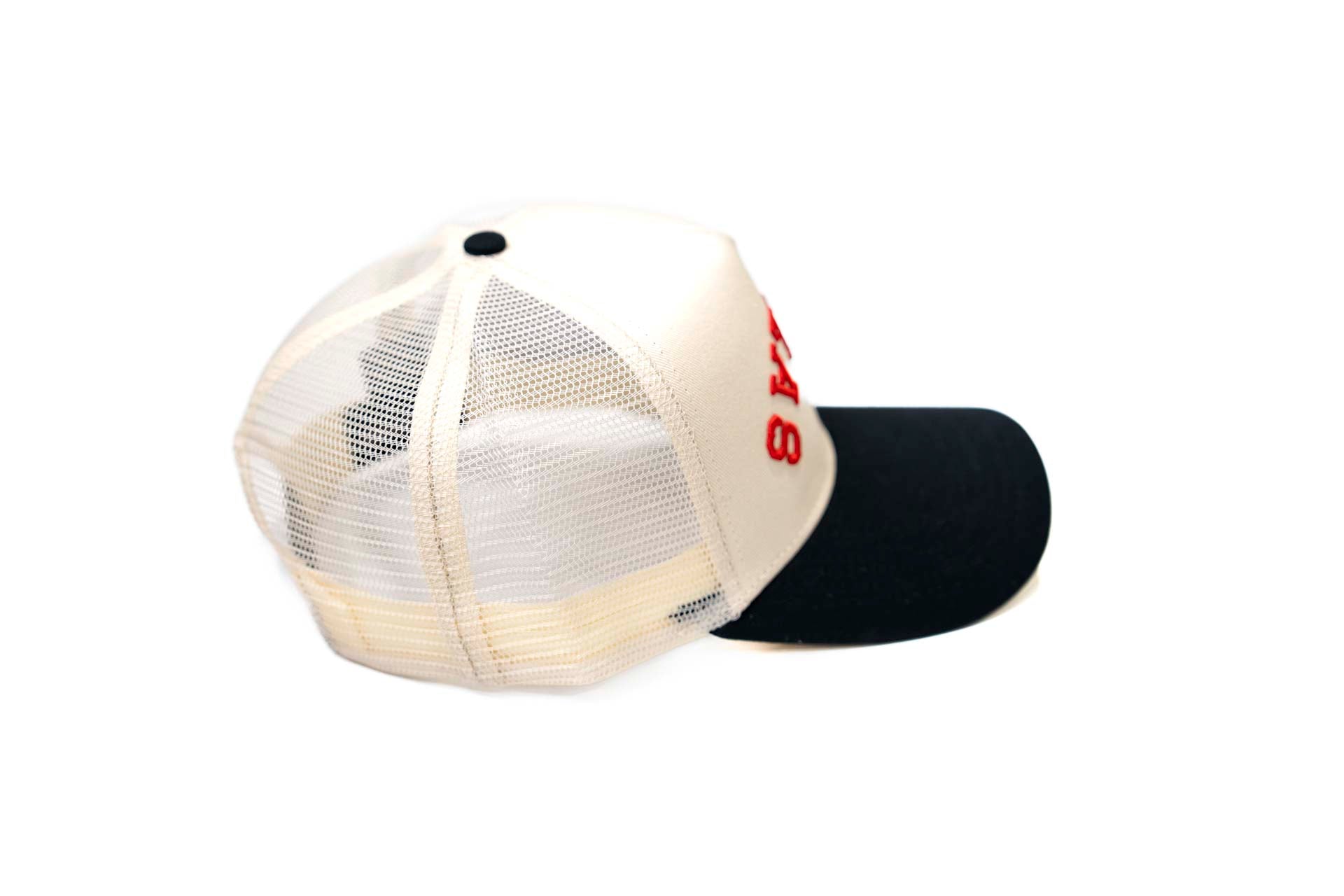 Trucker USD snapback - BLACK/OFFWHITE