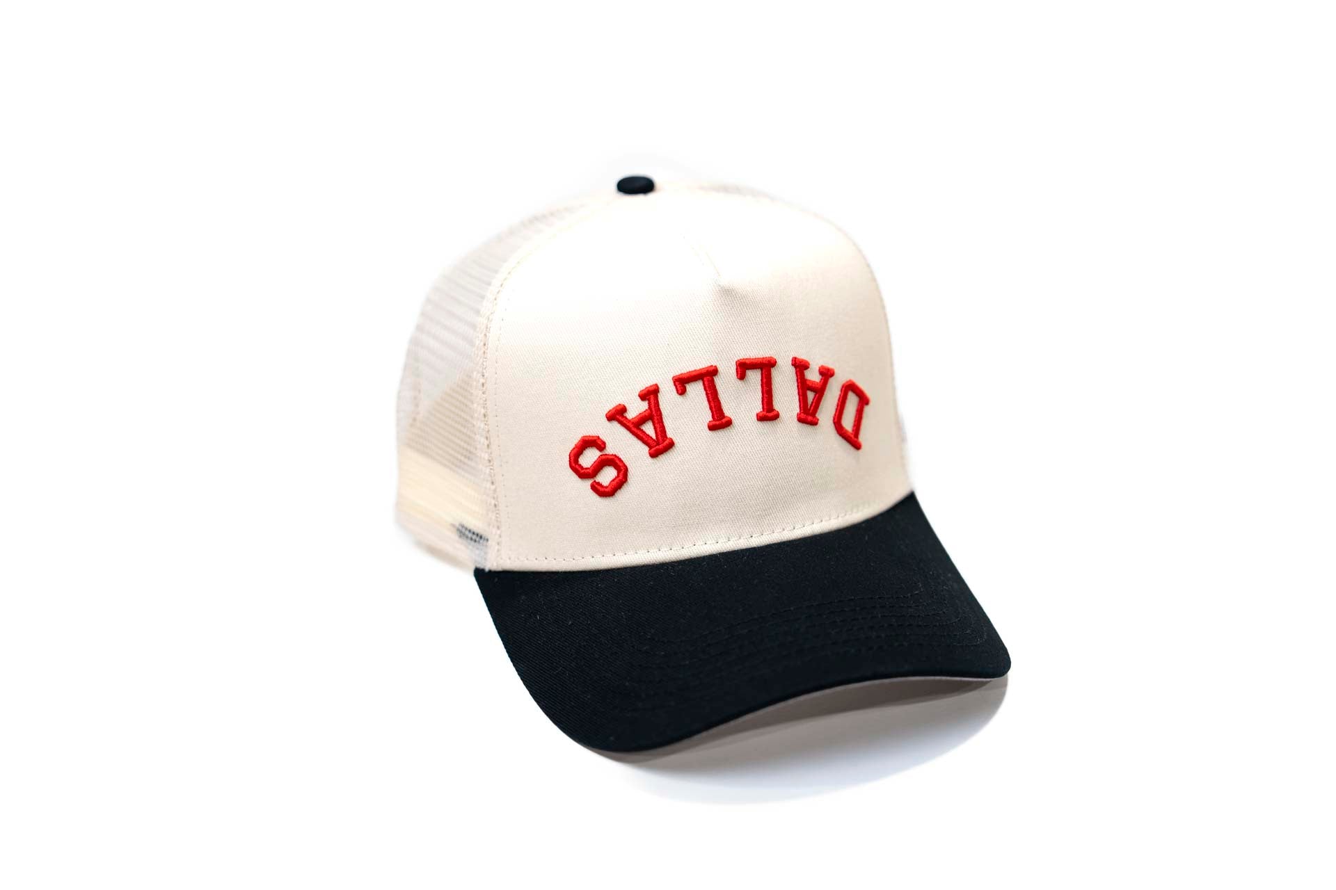 Trucker USD snapback - BLACK/OFFWHITE
