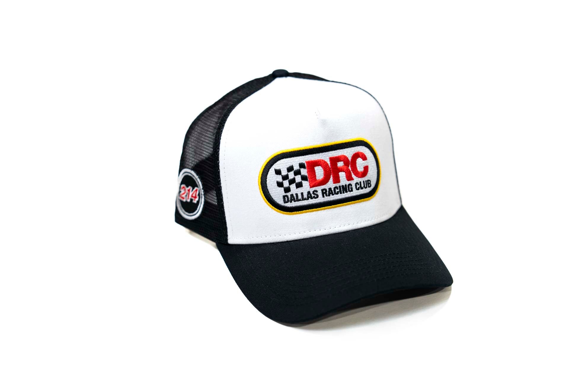 Dallas Racing Club Trucker Snapback - BLACK / WHITE