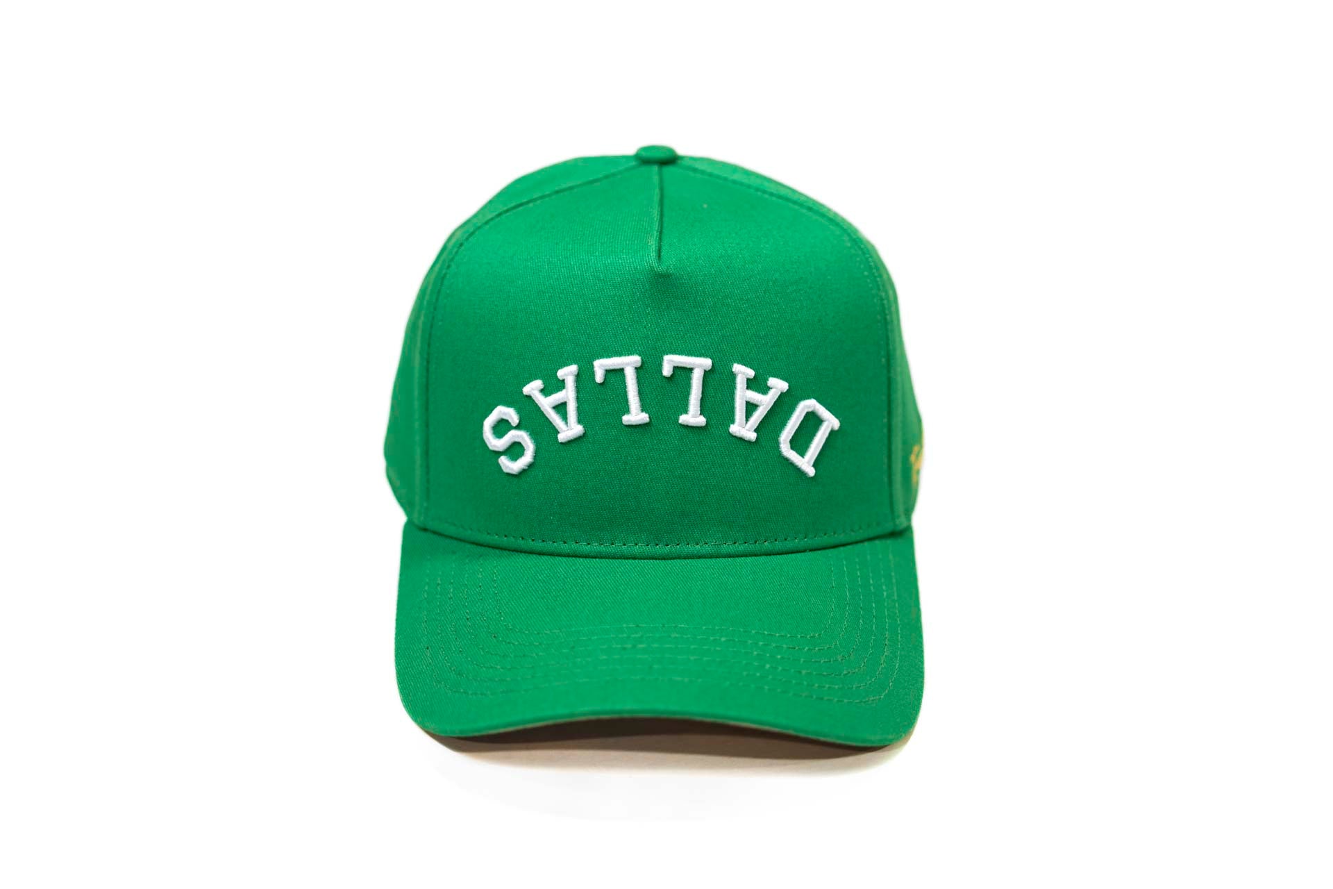 Precurved Dallas snapback - KELLY GREEN