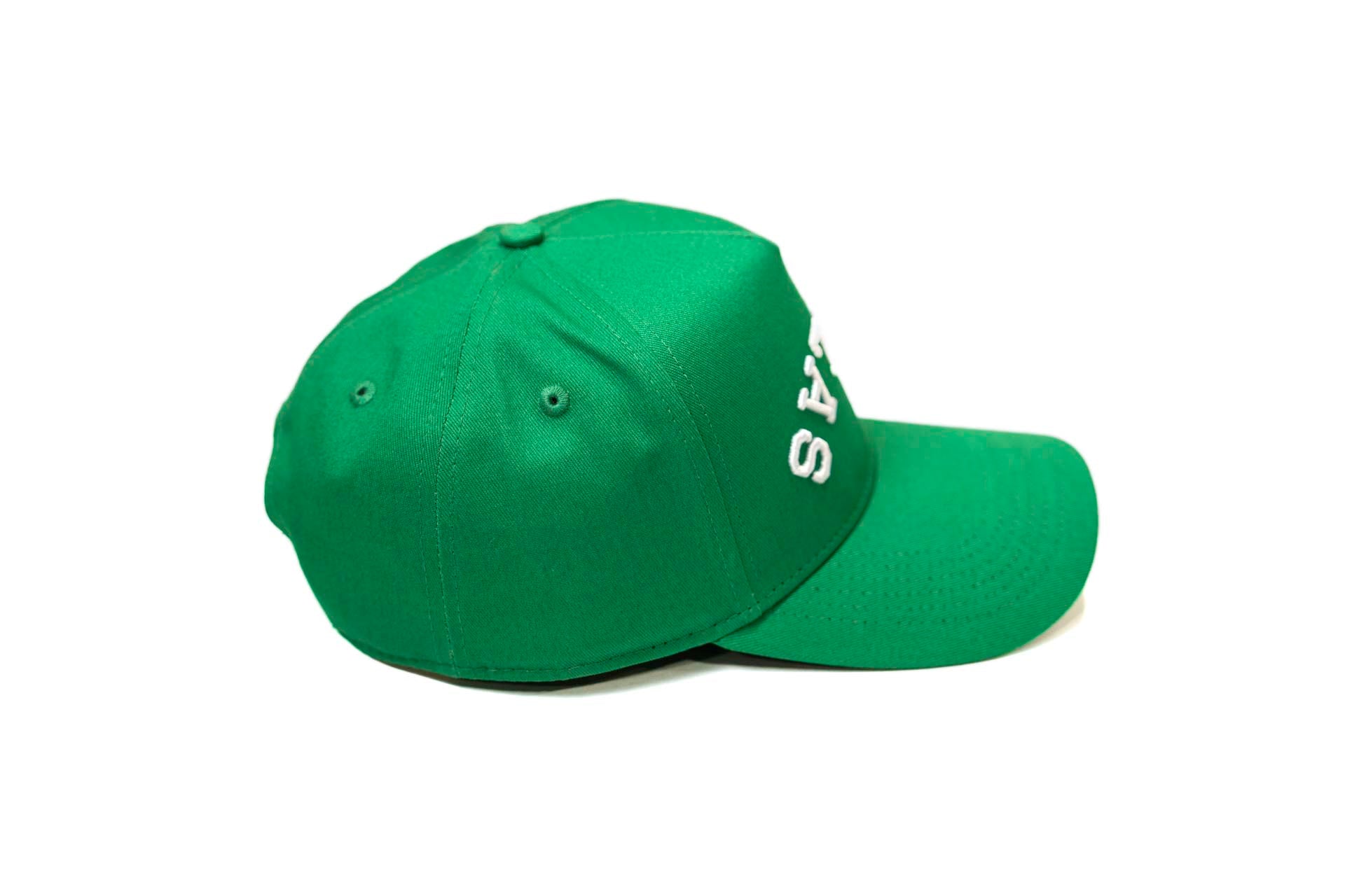Precurved Dallas snapback - KELLY GREEN
