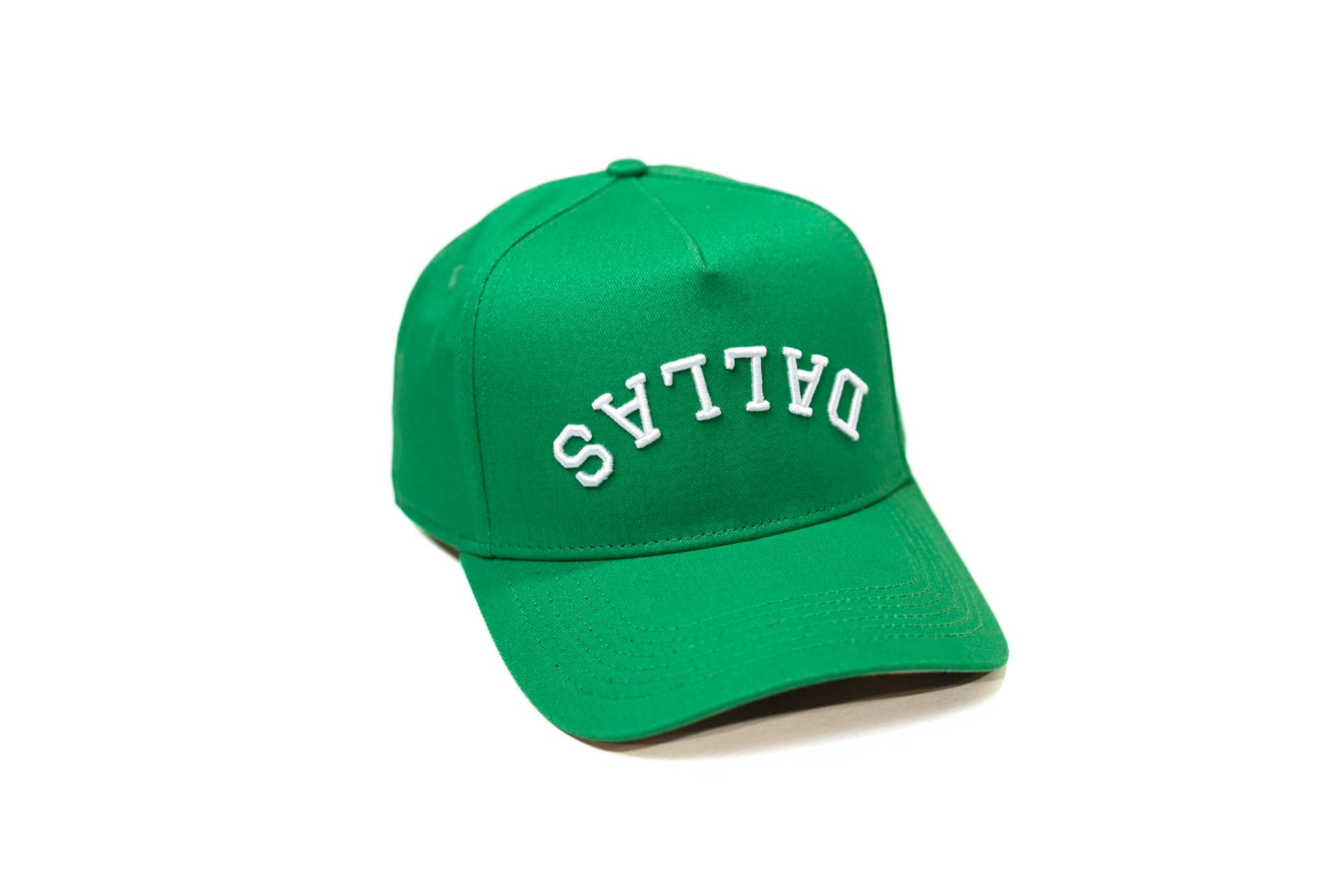 Precurved Dallas snapback - KELLY GREEN