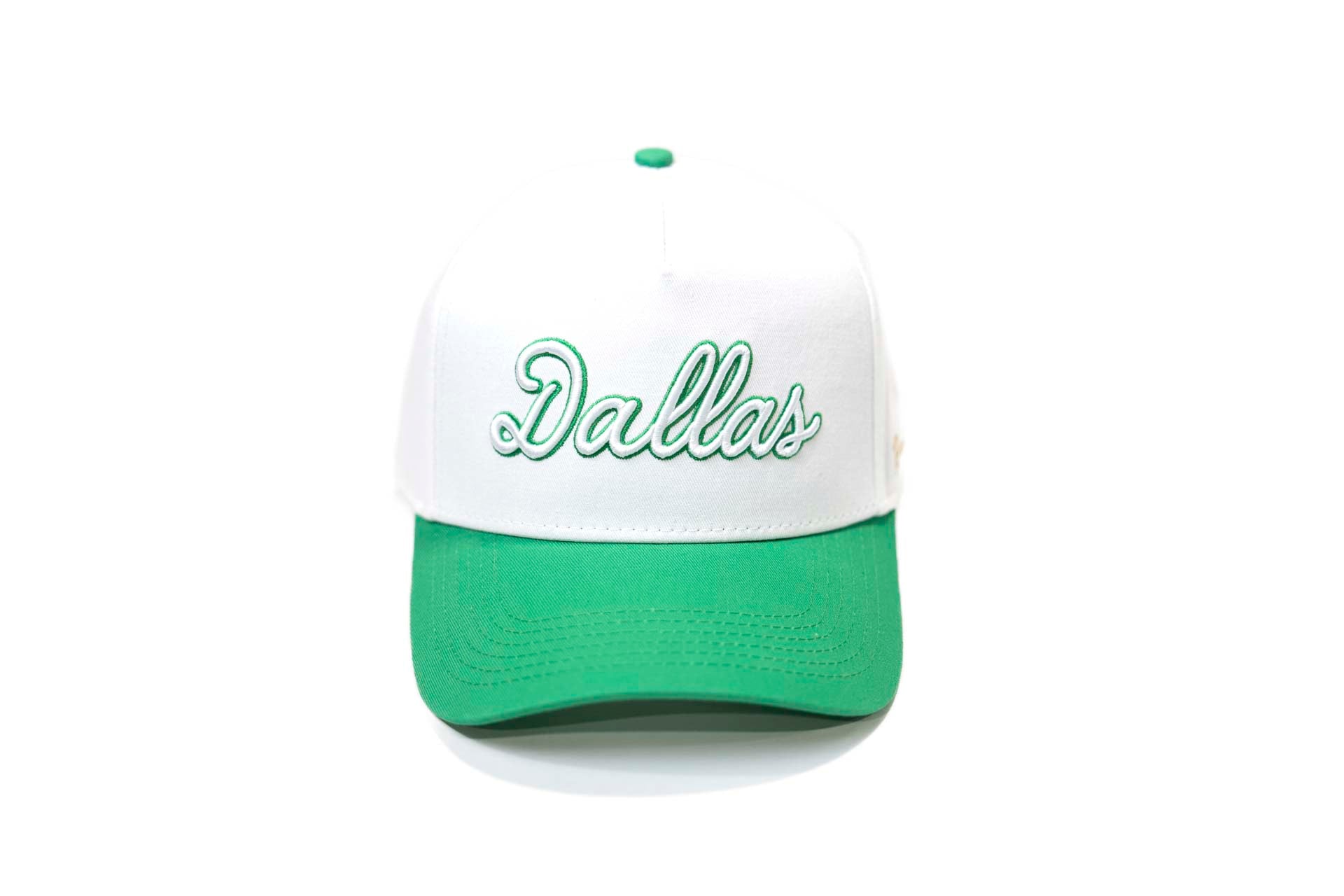 Dallas Script - GREEN / WHITE