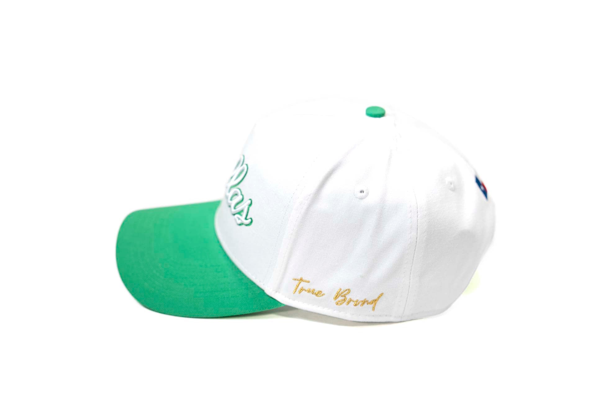 Dallas Script - GREEN / WHITE
