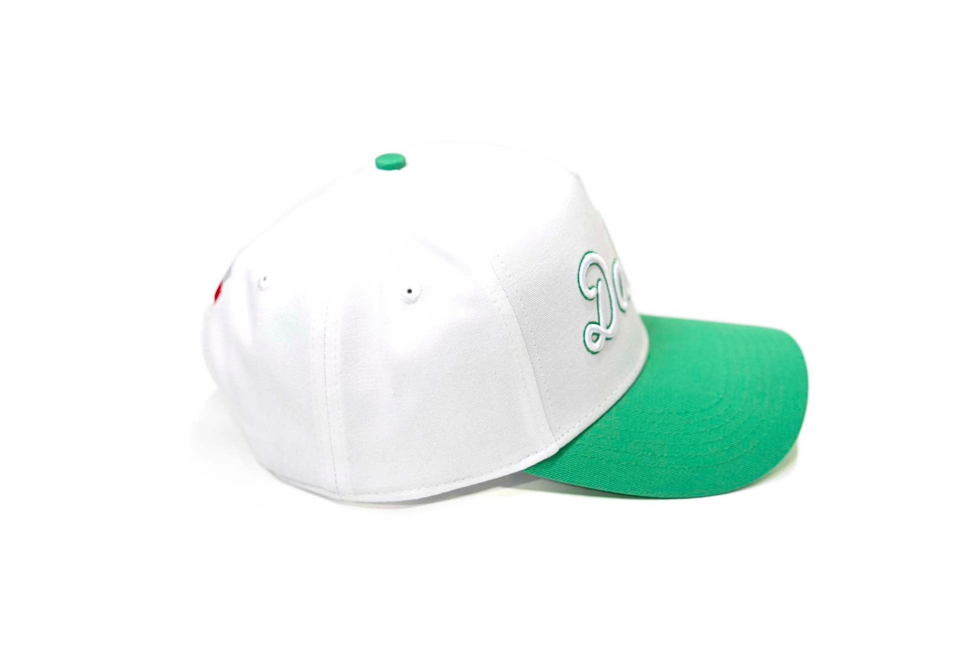 Dallas Script - GREEN / WHITE