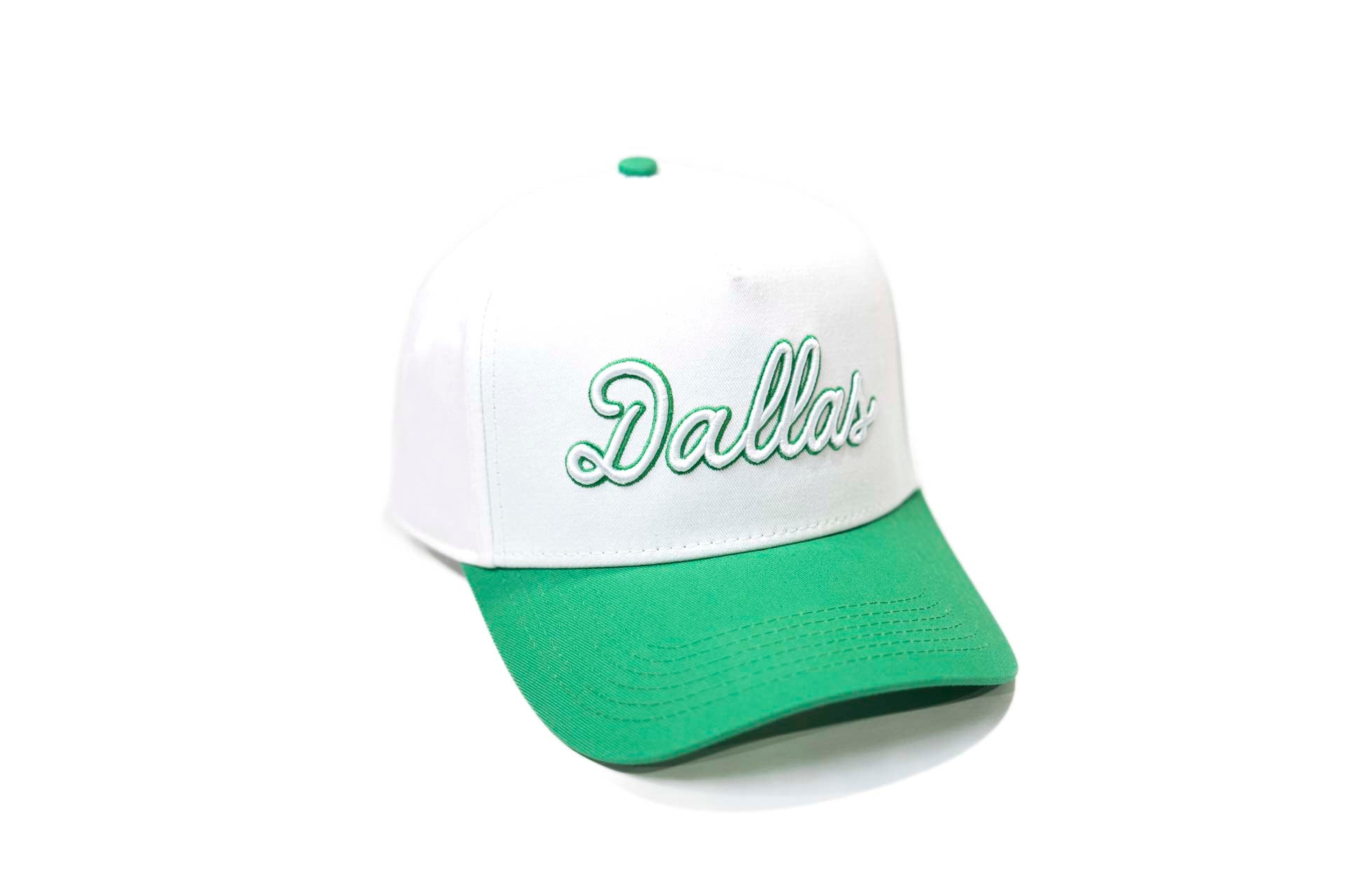 Dallas Script - GREEN / WHITE