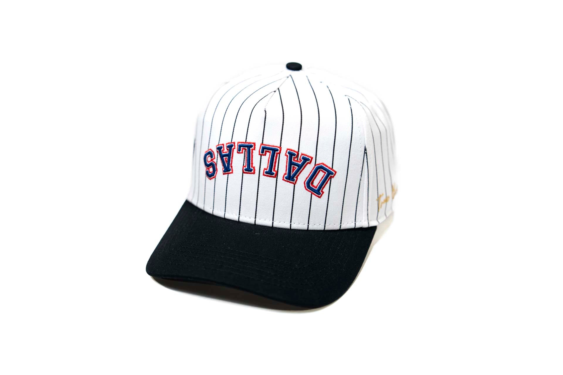 Pinstripe USD Dallas - BLACK / WHITE (rwb)