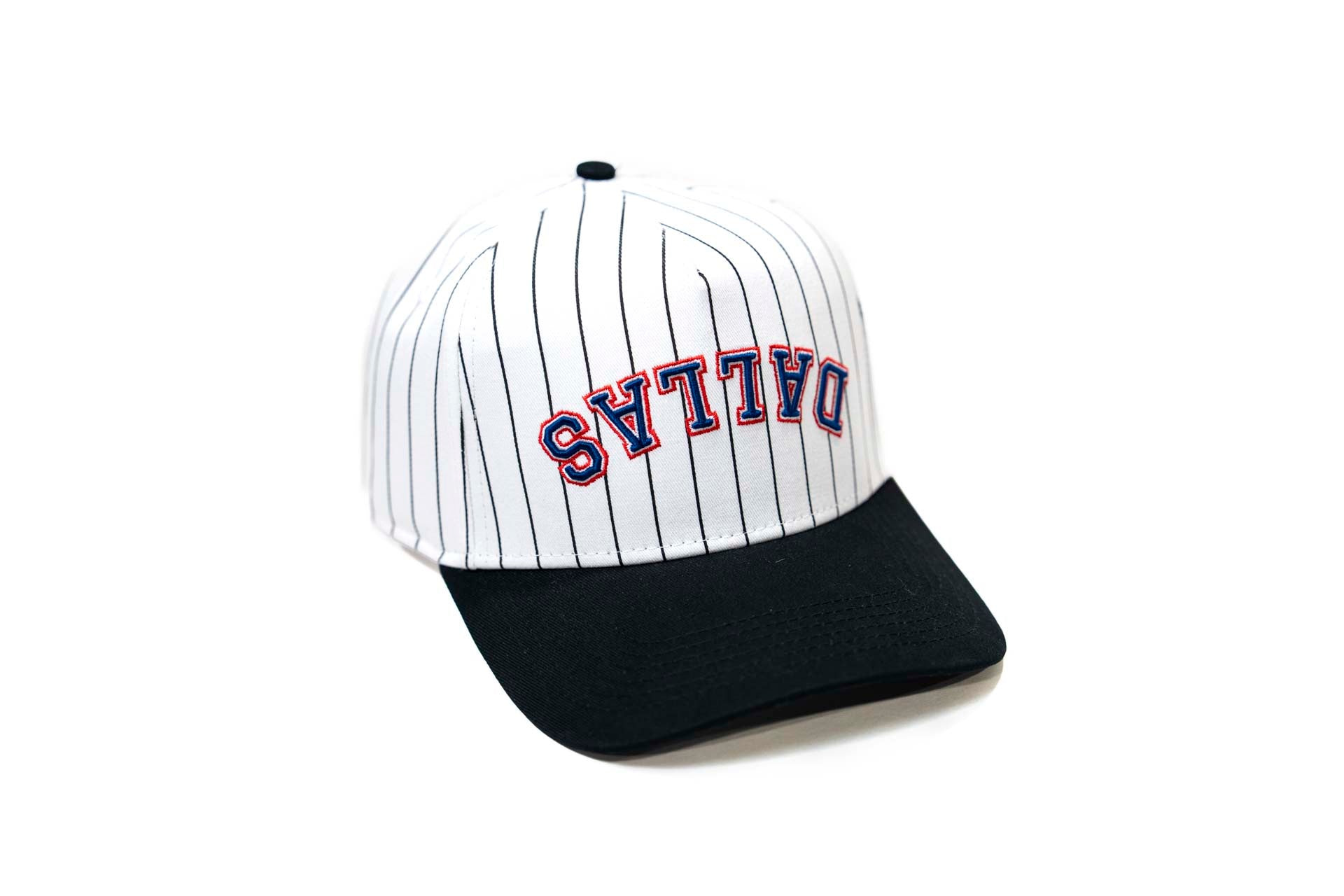 Pinstripe USD Dallas - BLACK / WHITE (rwb)