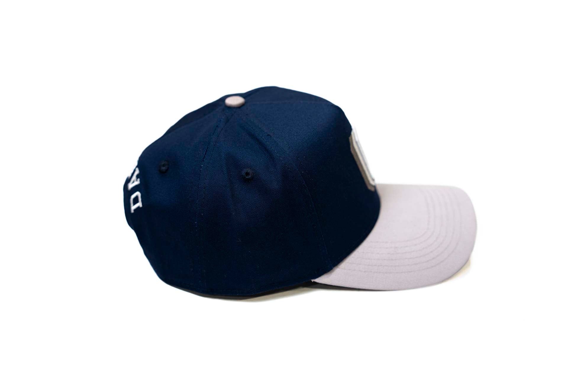 Inline D snapback - GRAY/NAVY