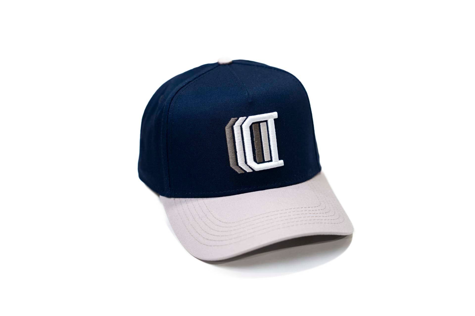 Inline D snapback - GRAY/NAVY