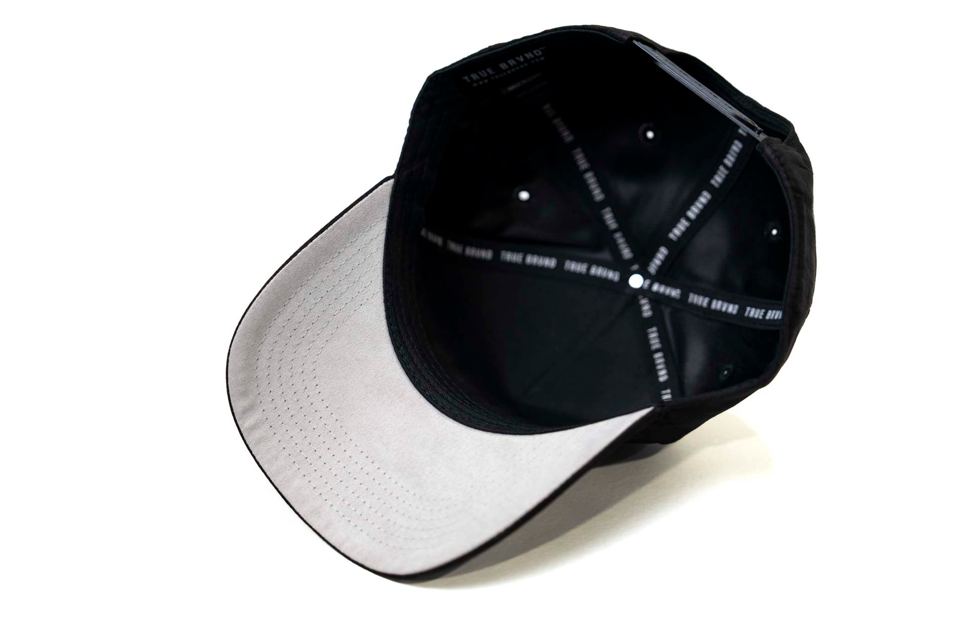 Suede snapback - BLACK