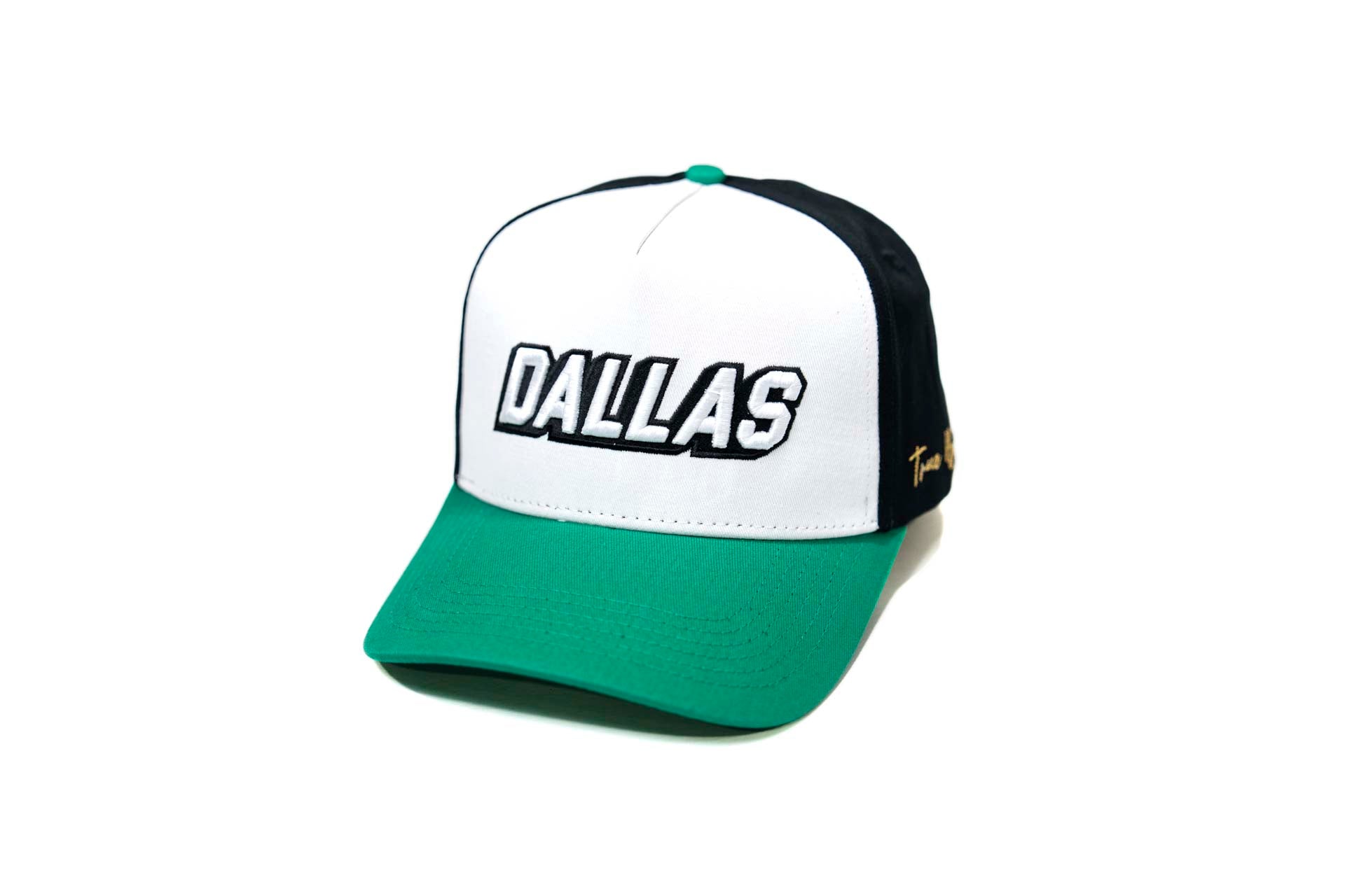 D BLOCK - GREEN / WHITE & BLACK