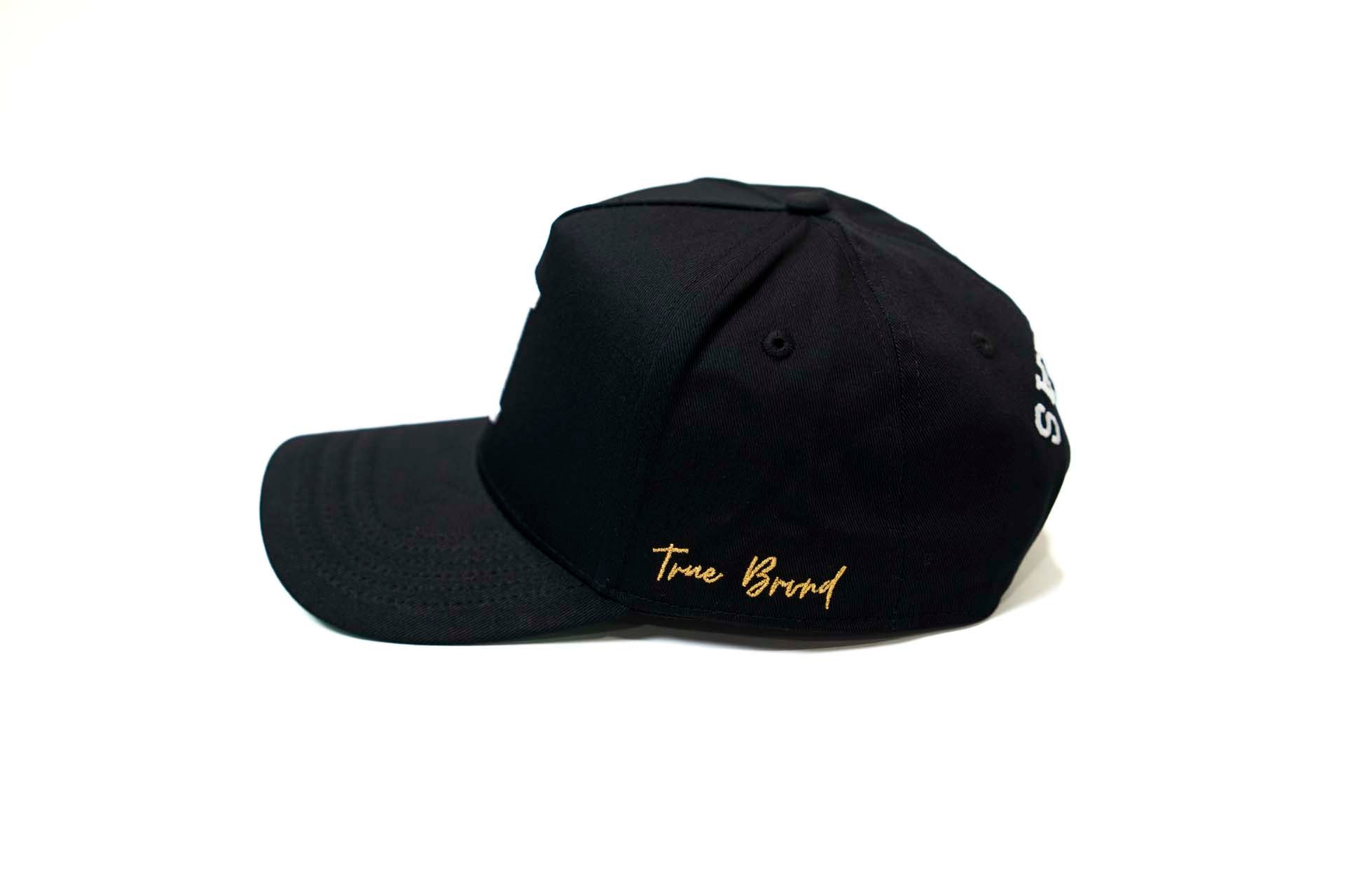 V2 Precurved snap - BLACK / WHITE