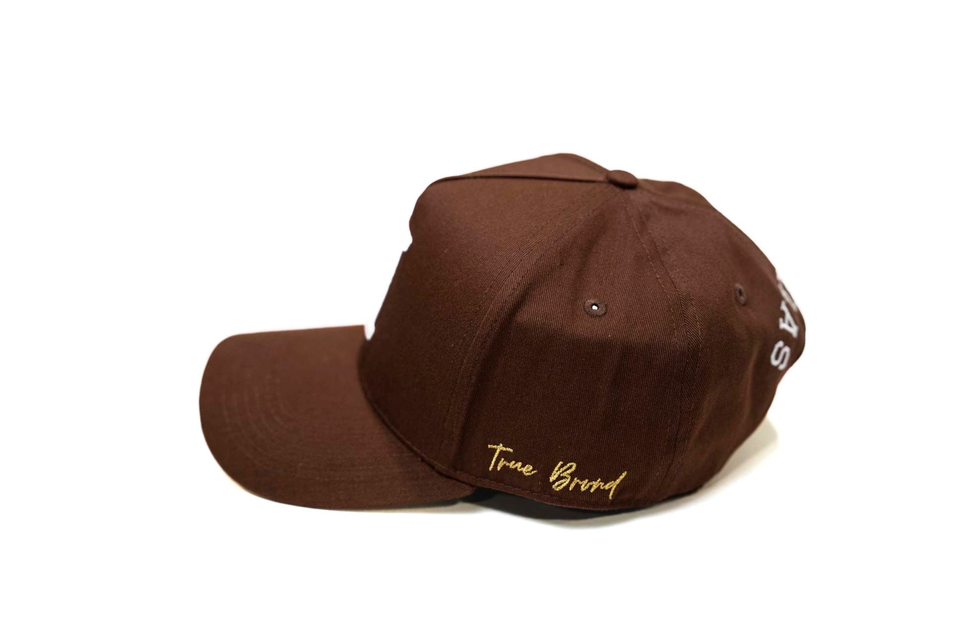 LC - V2 Classic Precurved snapback - Brown / White