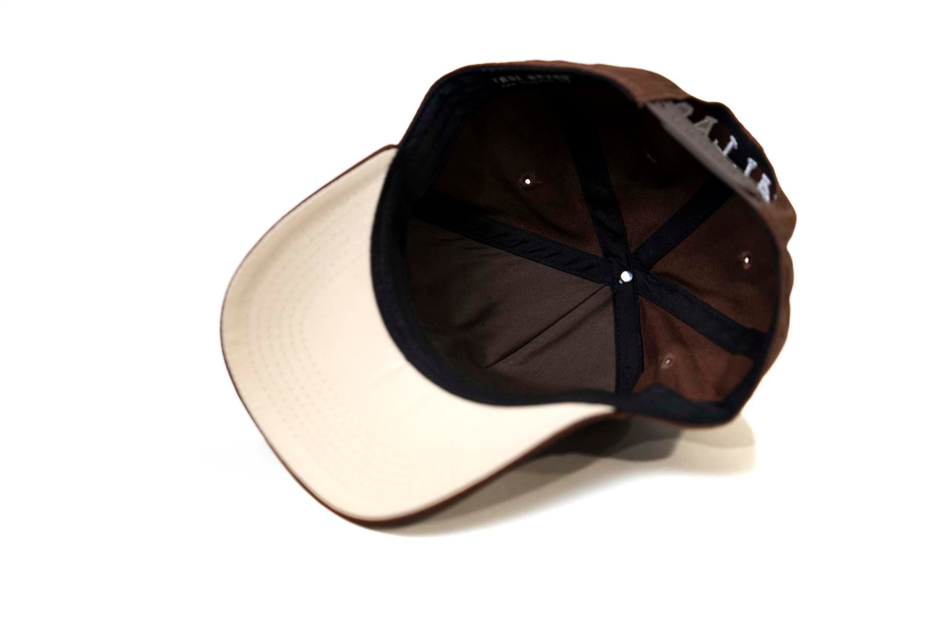 LC - V2 Classic Precurved snapback - Brown / White