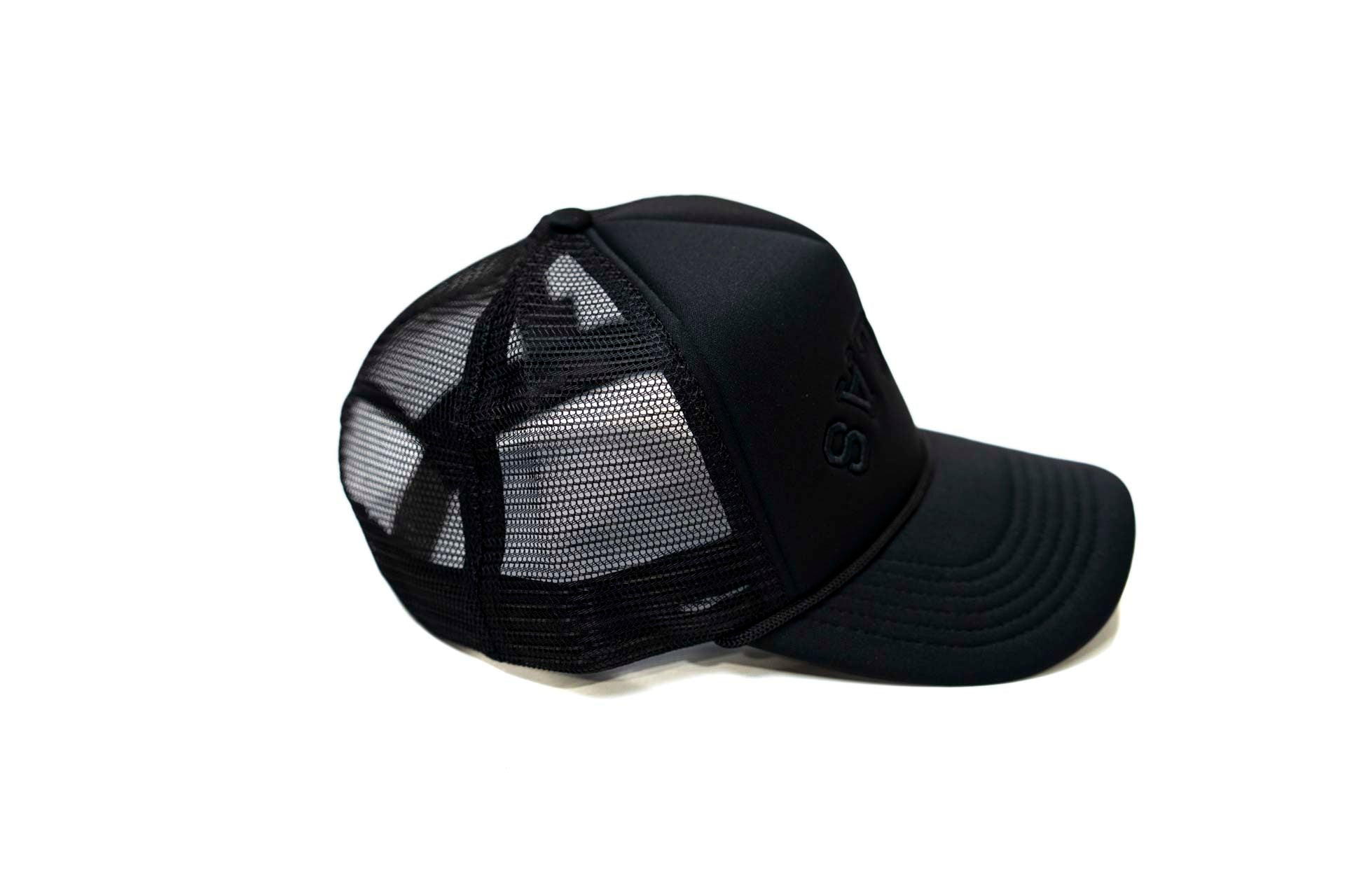 LC - Classic Dallas Trucker snapback - Black/Black