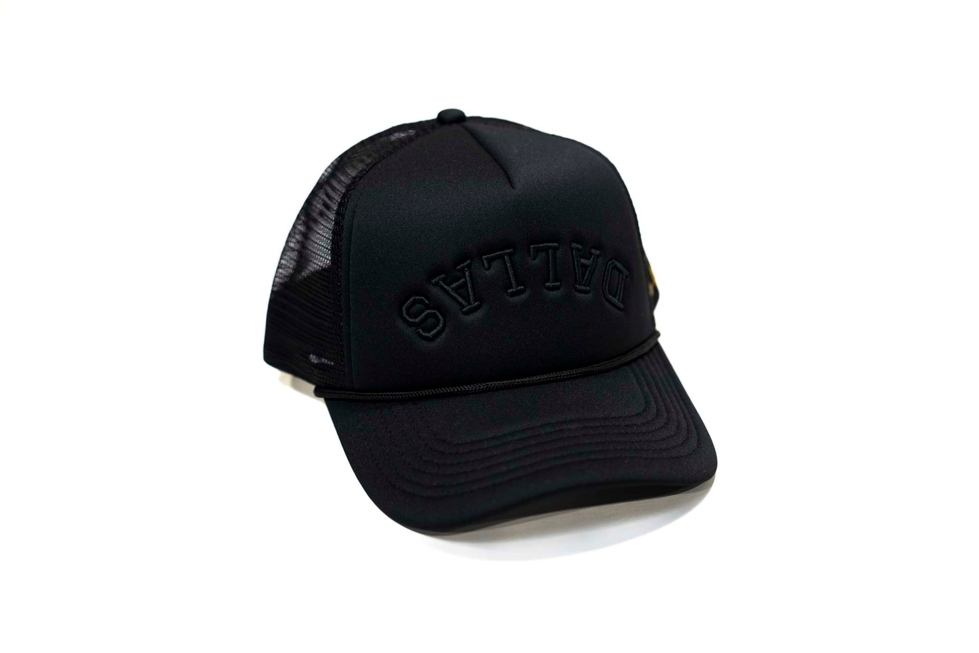 LC - Classic Dallas Trucker snapback - Black/Black