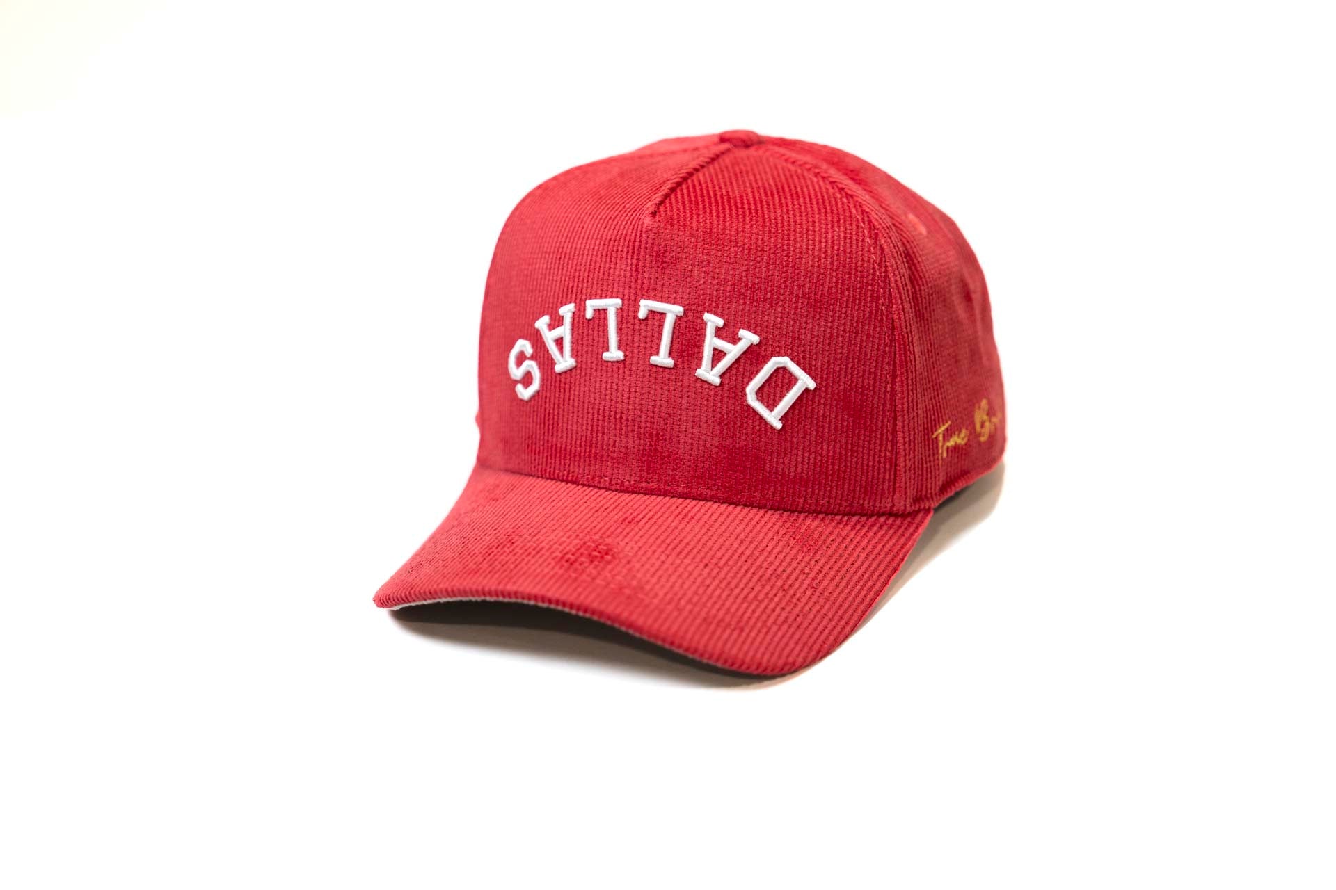 Corduroy USD snapback - RED