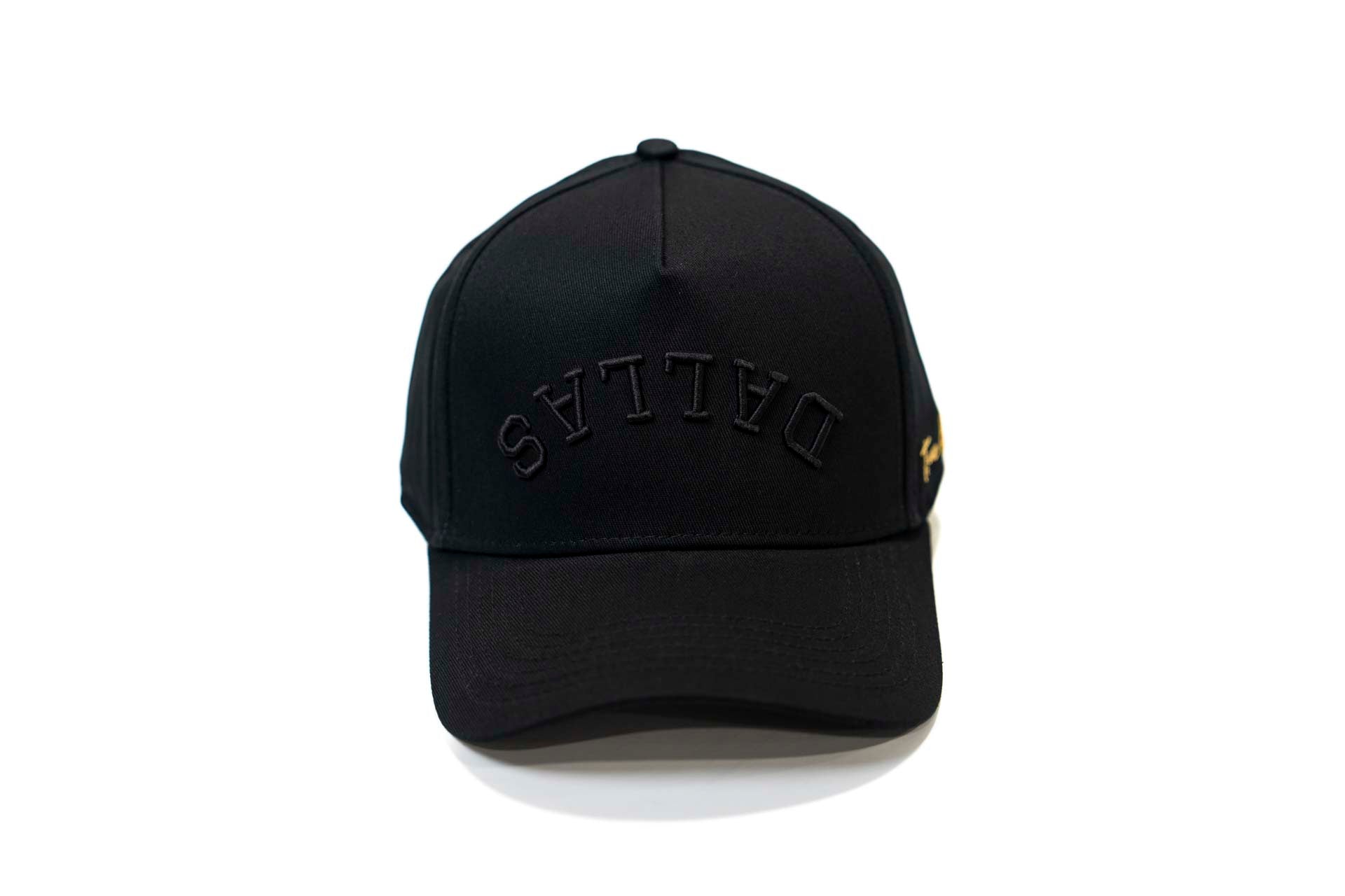 Precurved Dallas snapback - BLACK / BLACK