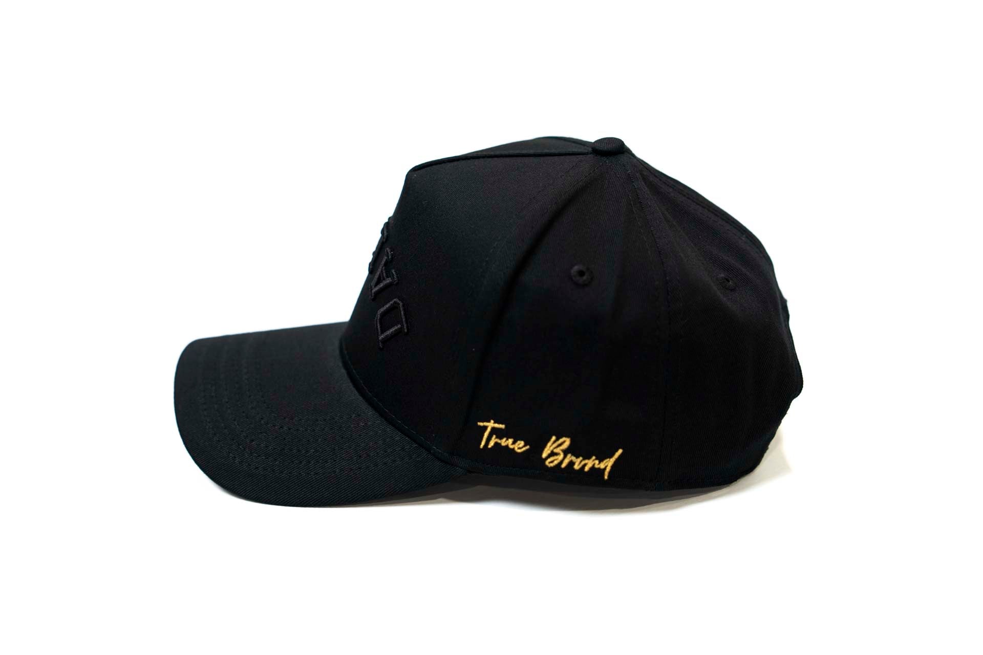 Precurved Dallas snapback - BLACK / BLACK