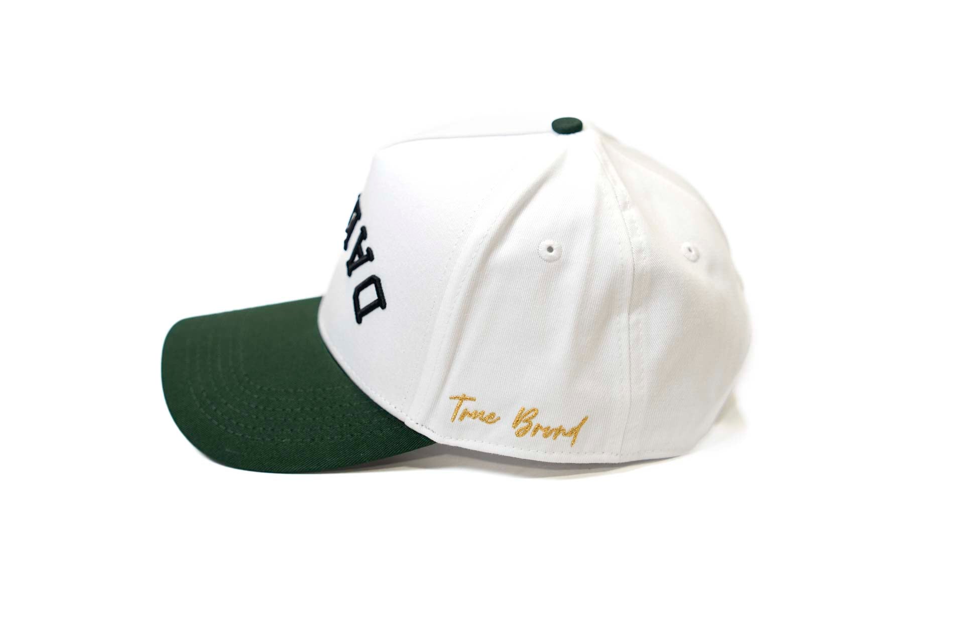 Precurved Dallas snapback - FOREST GREEN / WHITE