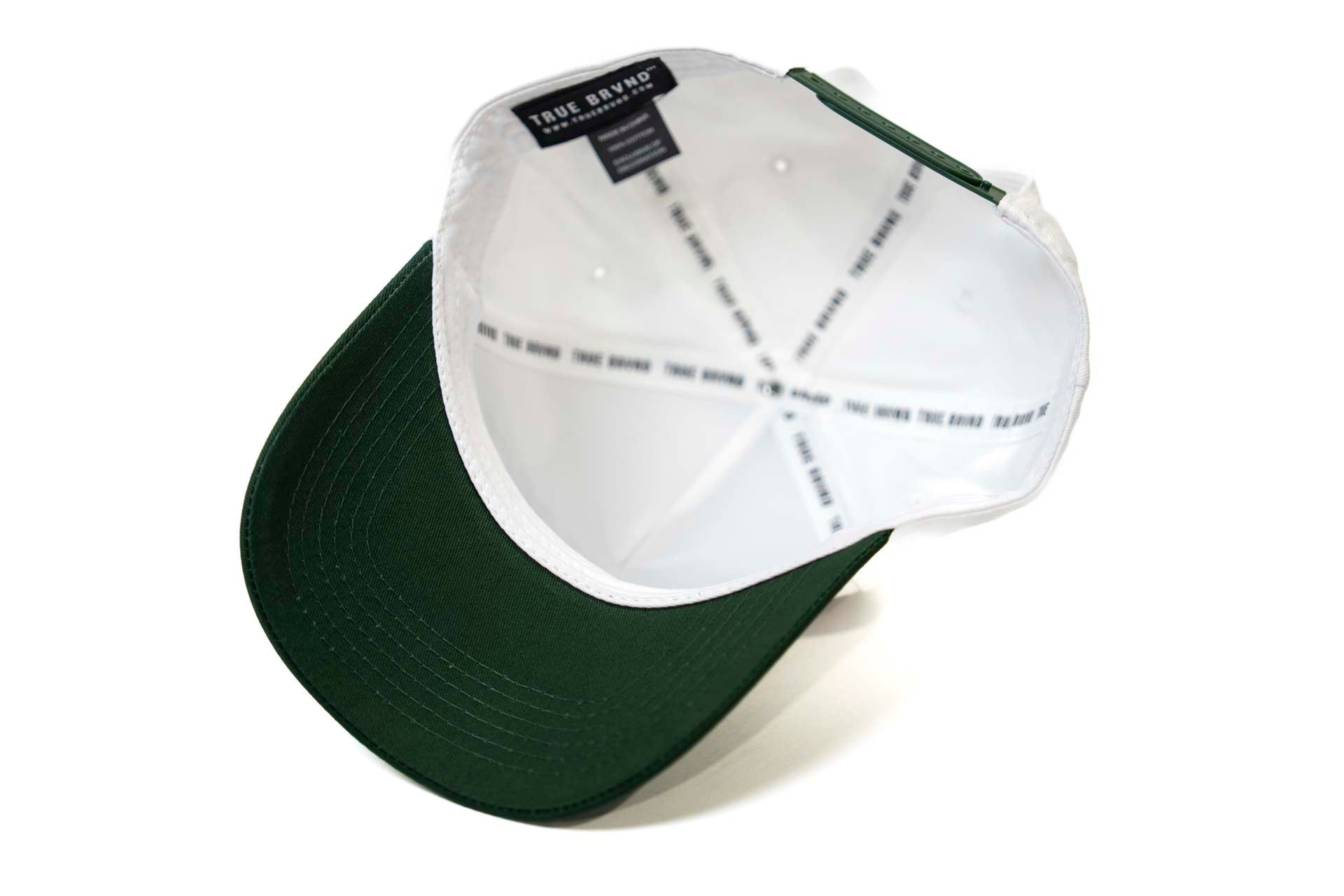 Precurved Dallas snapback - FOREST GREEN / WHITE