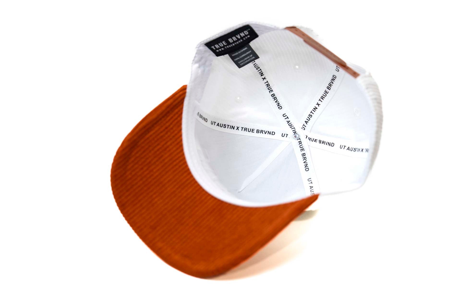 Corduroy UT Austin - BURNT ORANGE / WHITE