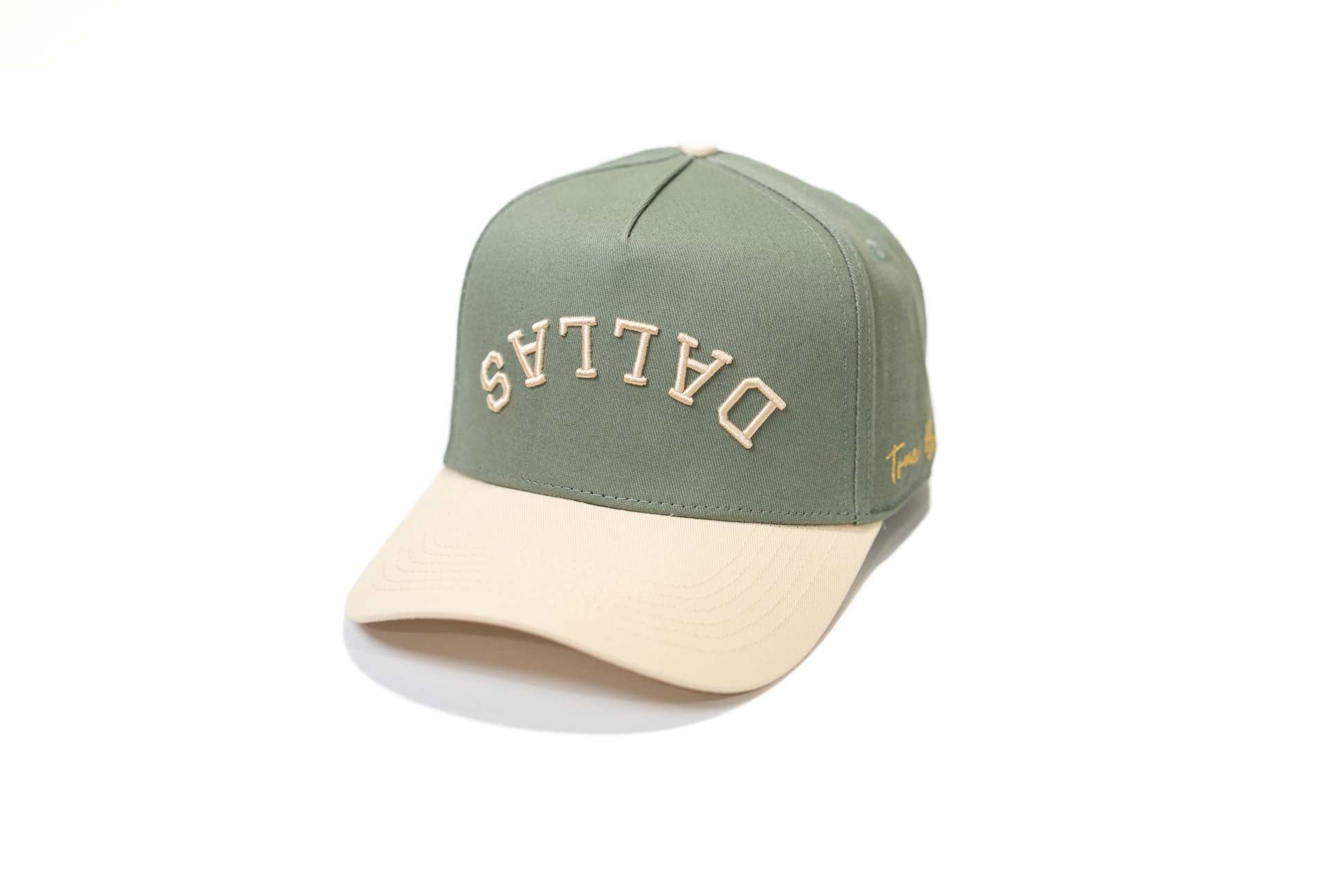 Precurved Dallas snapback - OFFWHITE / SAGE