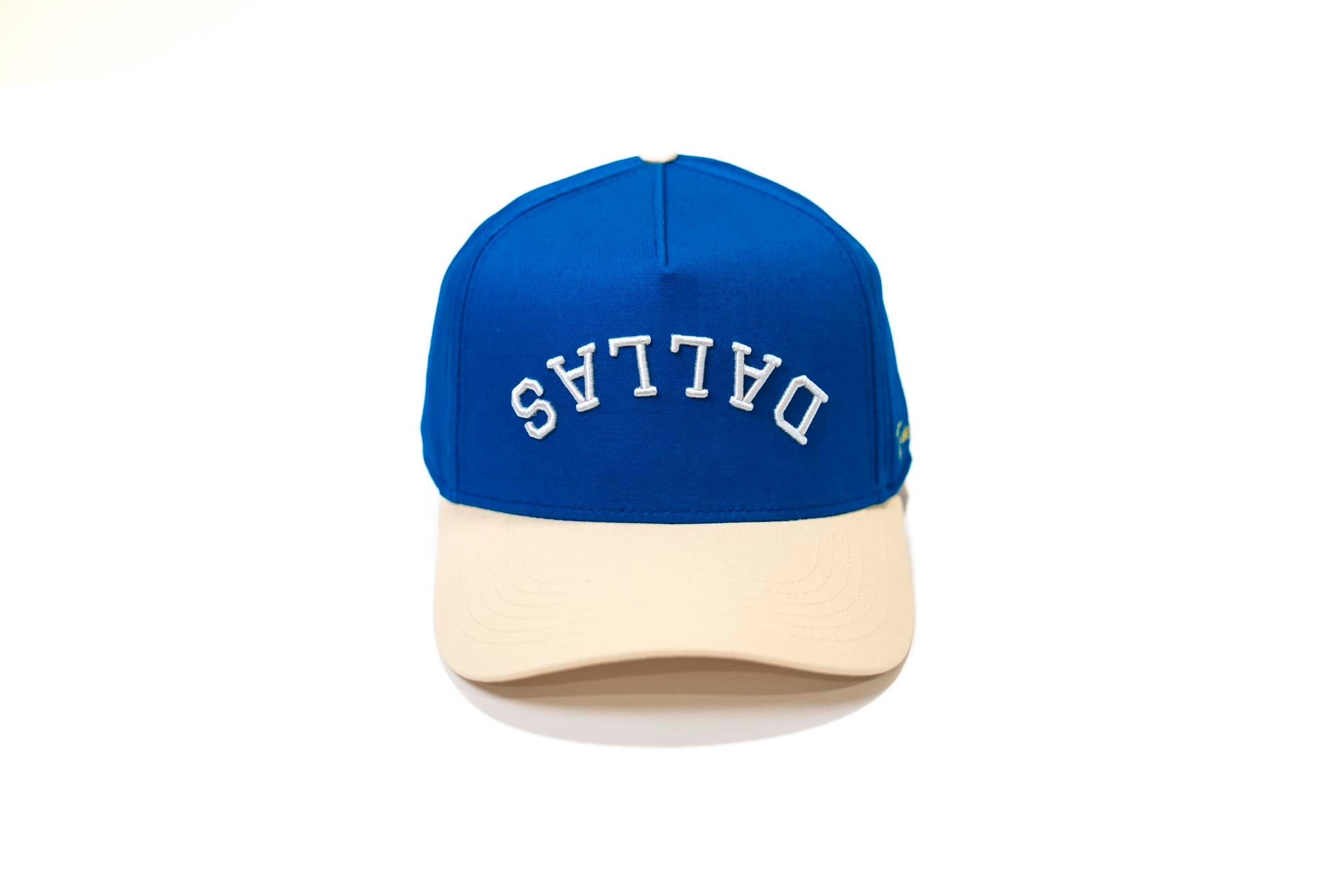 Precurved Dallas snapback - OFFWHITE / ROYAL
