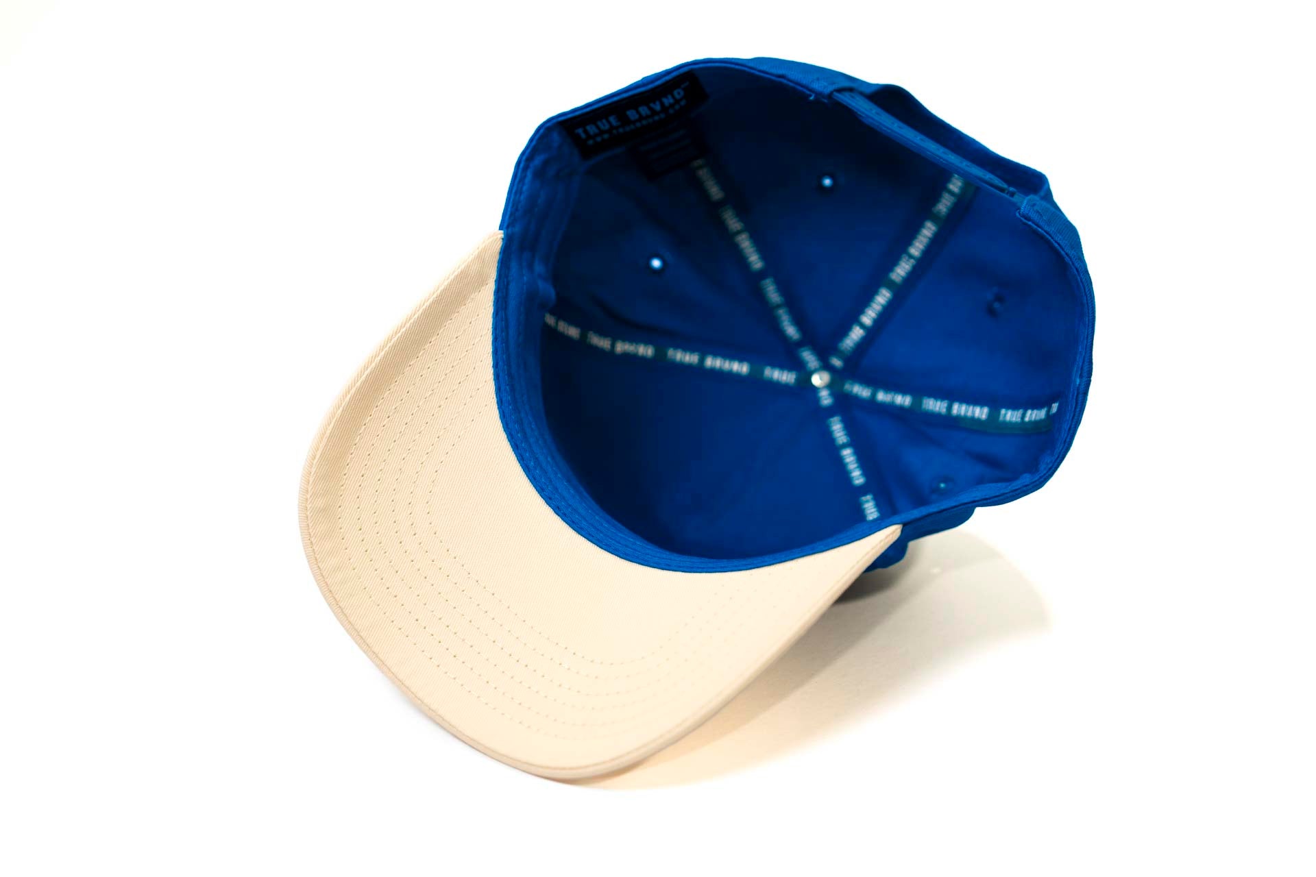 Precurved Dallas snapback - OFFWHITE / ROYAL