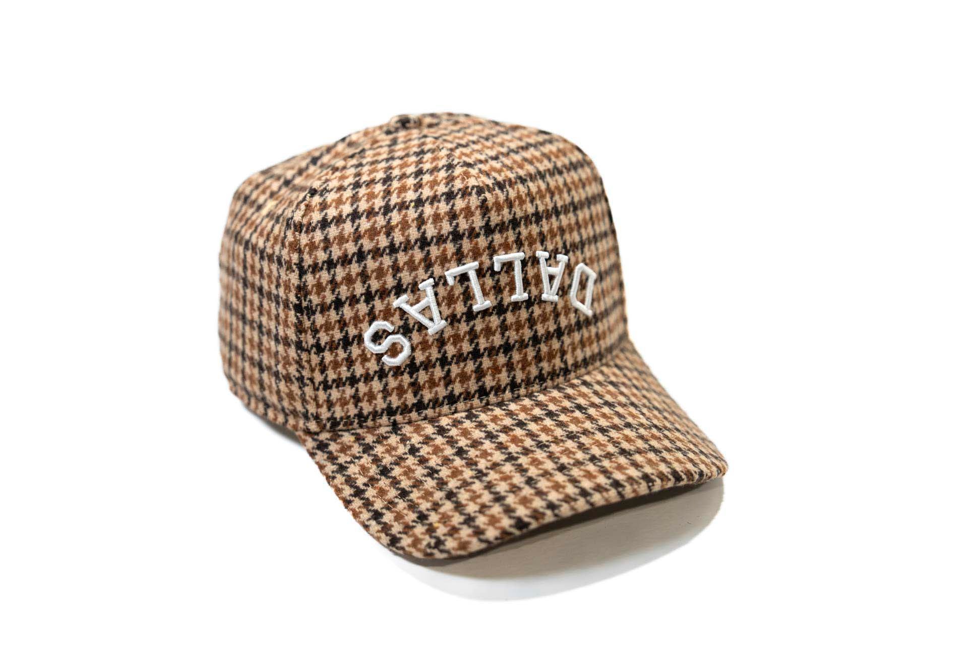 Houndstooth - BROWN / TAN