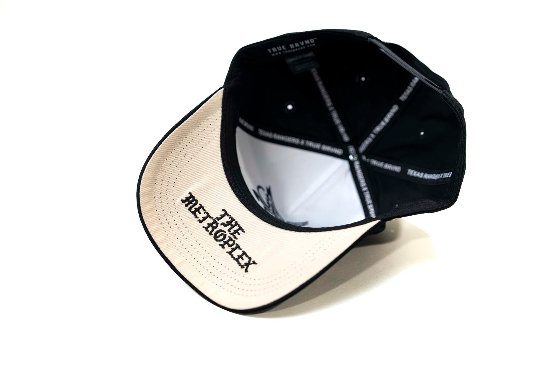 Texas Rangers x True Brvnd - BLACK (City Connect Cap)