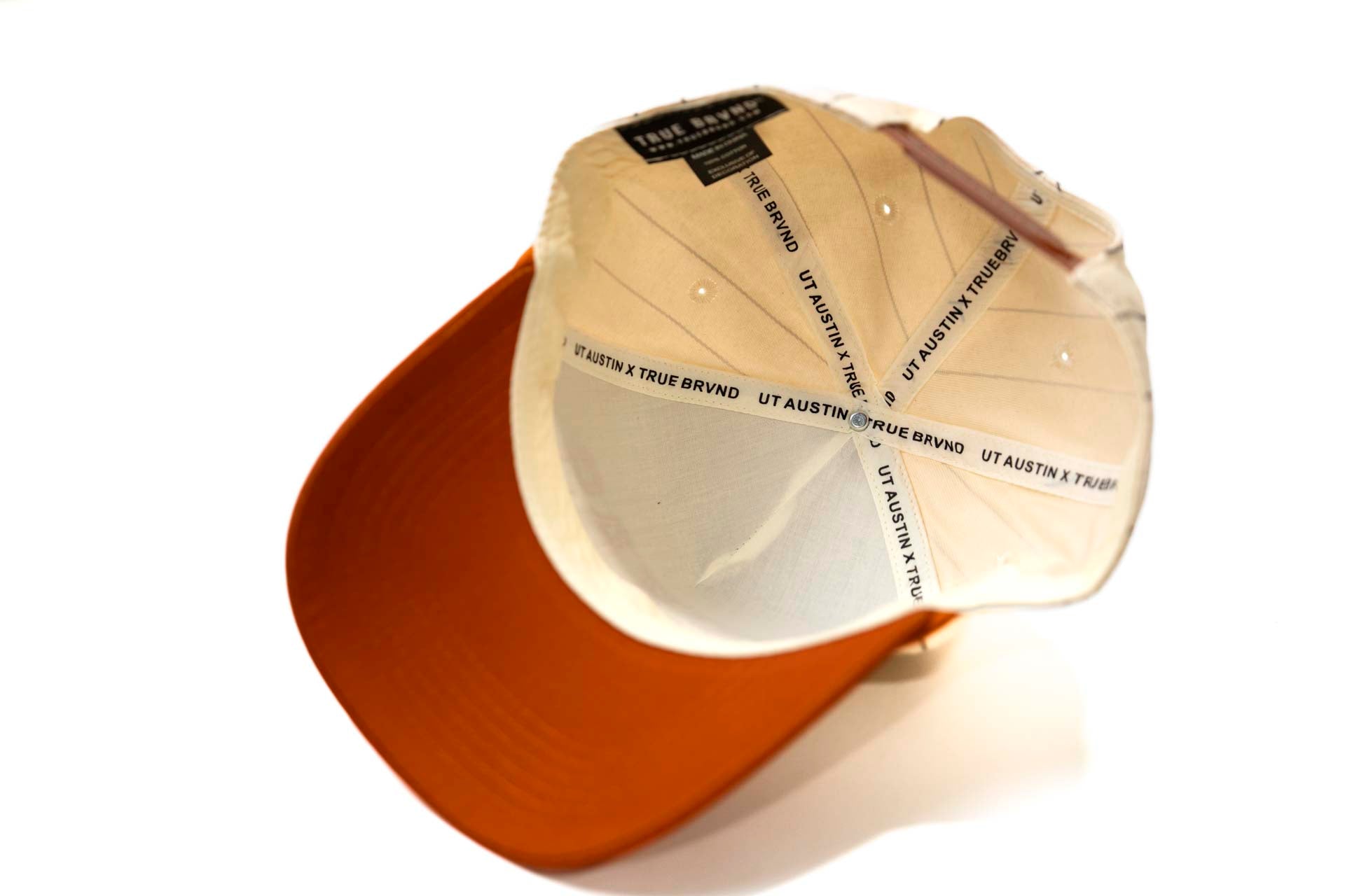 UT Austin Pinstripe - B. ORANGE / OFFWHITE