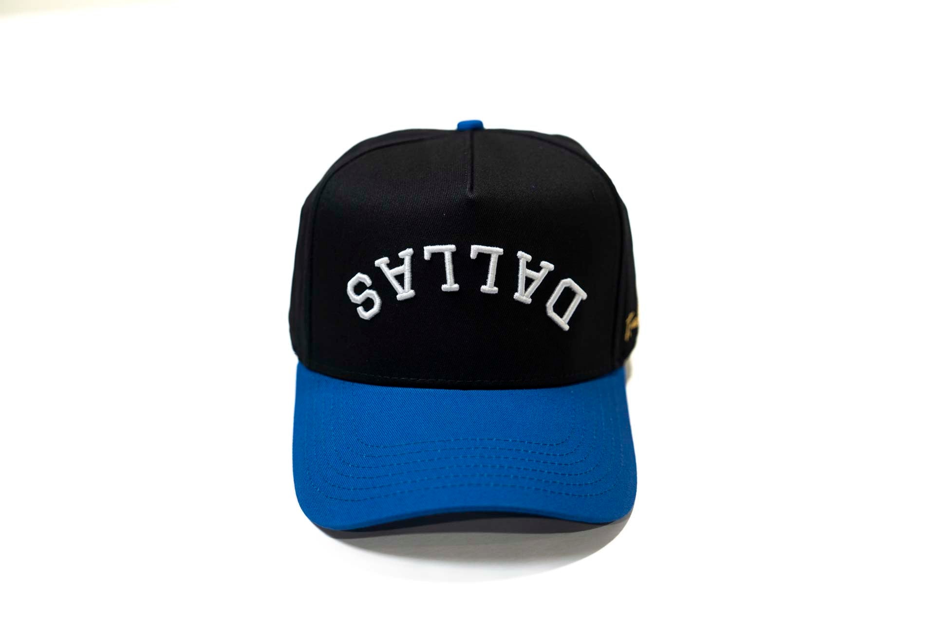 Precurved Dallas snapback - ROYAL / BLACK