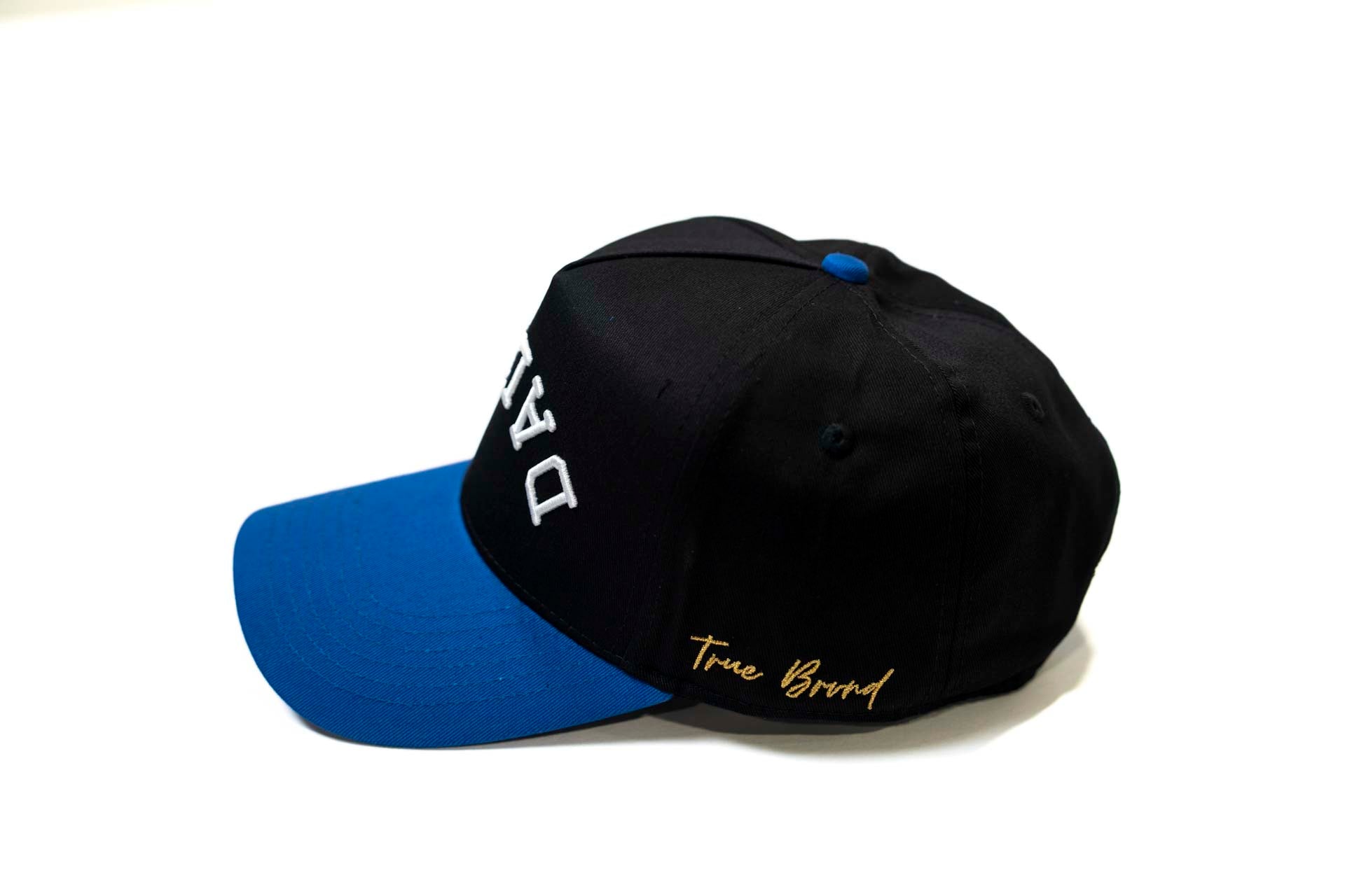 Precurved Dallas snapback - ROYAL / BLACK