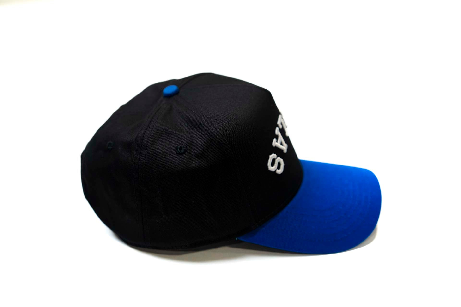 Precurved Dallas snapback - ROYAL / BLACK