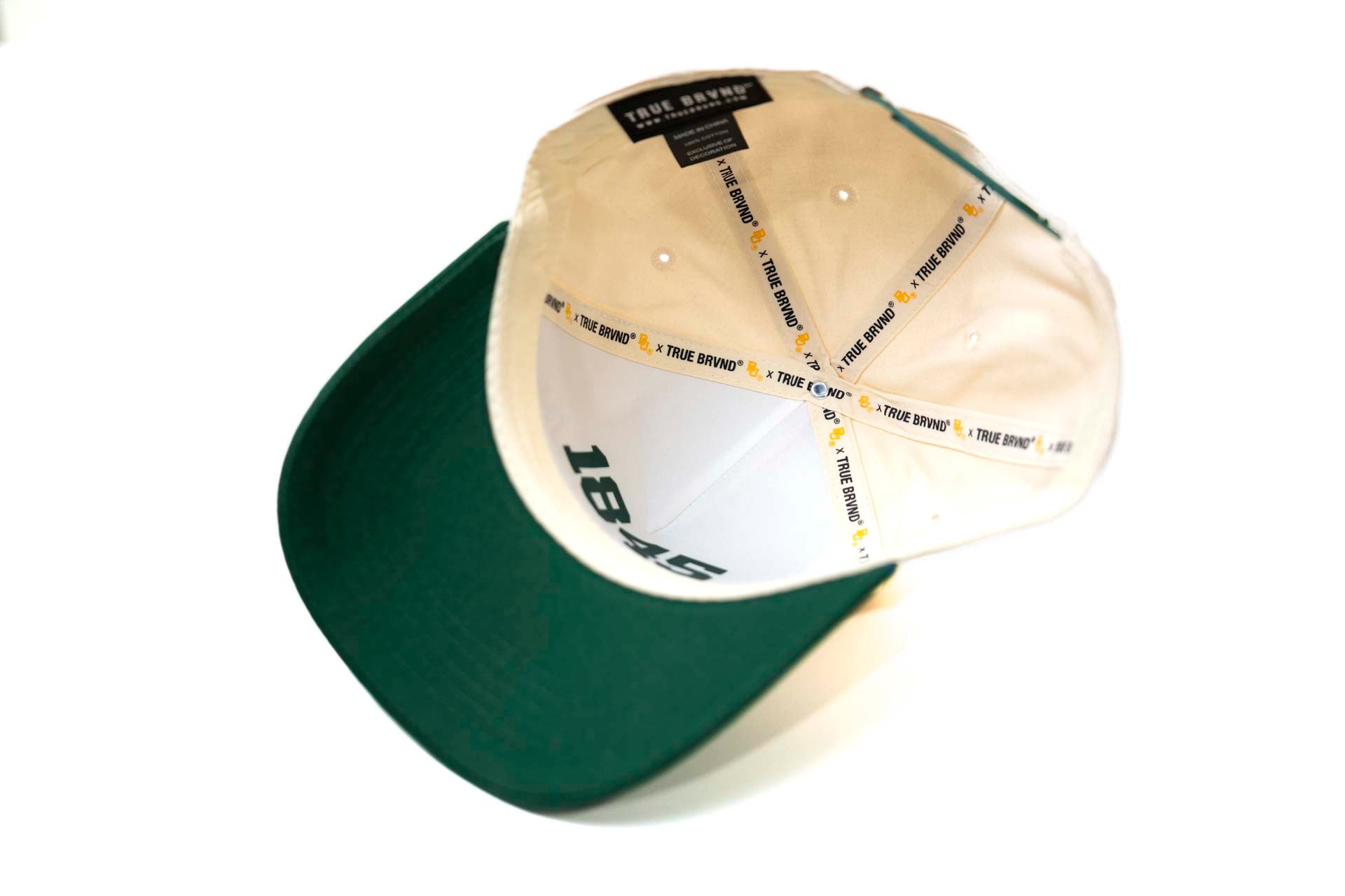 Baylor Vintage - FOREST GREEN / OFFWHITE (Script)