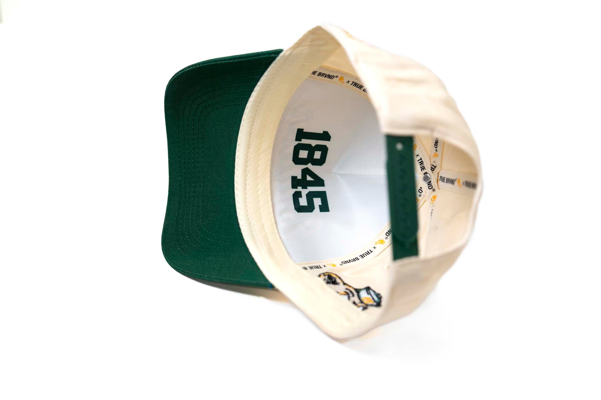 Baylor Vintage - FOREST GREEN / OFFWHITE (Script)