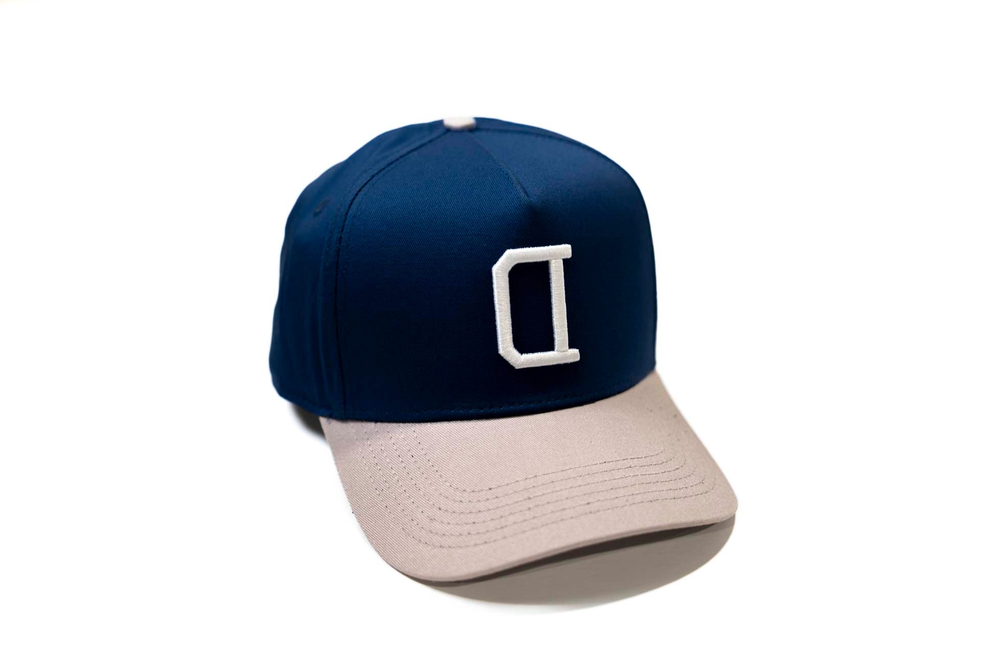 V2 Precurved snapback - GRAY / NAVY