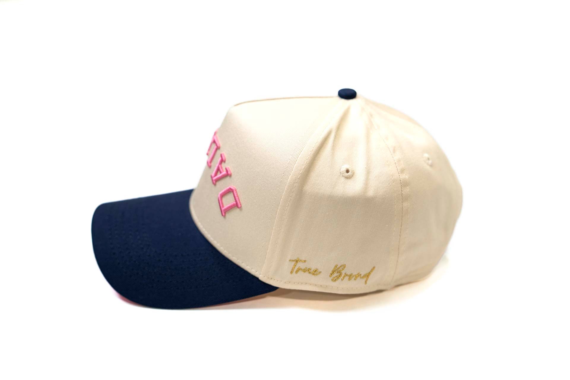 OFFWHITE - NAVY w/ Pink