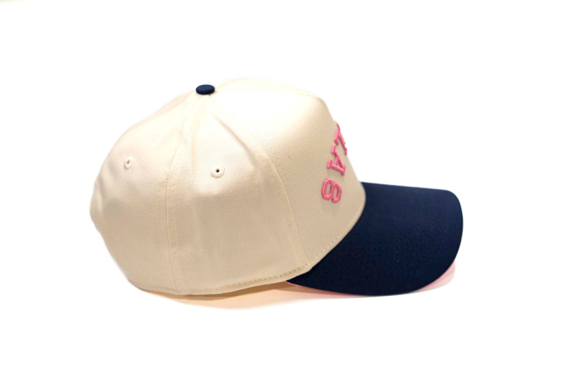 OFFWHITE - NAVY w/ Pink