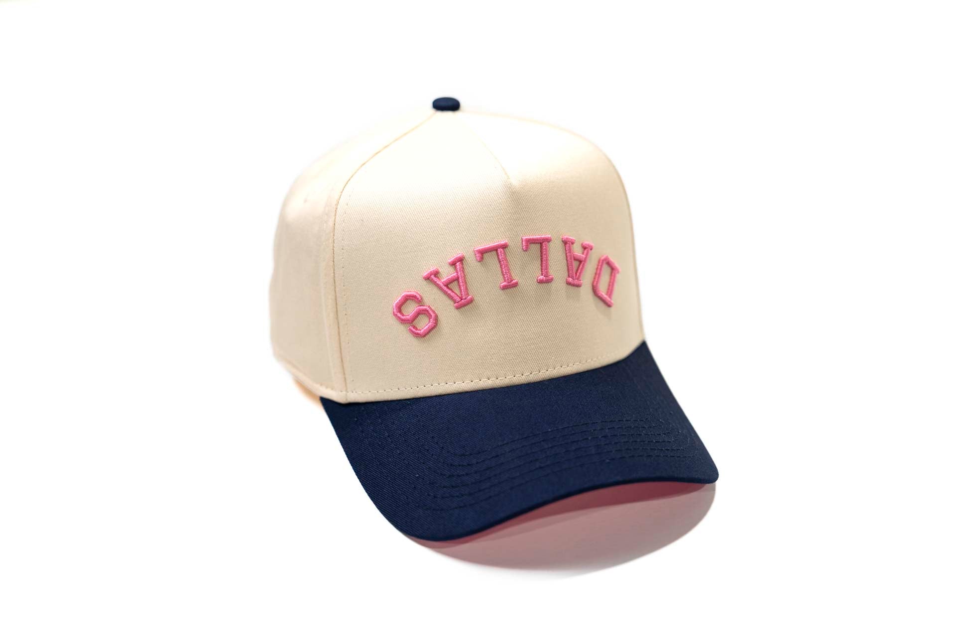 OFFWHITE - NAVY w/ Pink