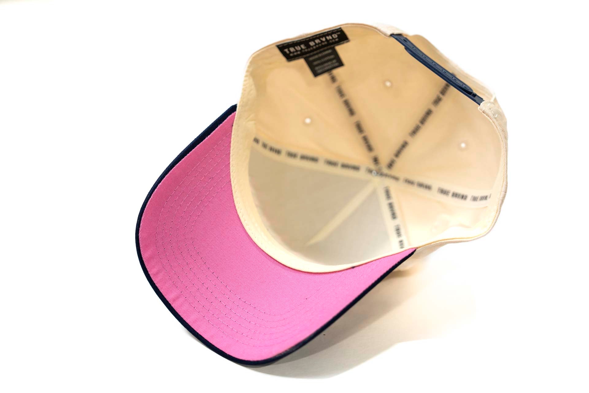 OFFWHITE - NAVY w/ Pink