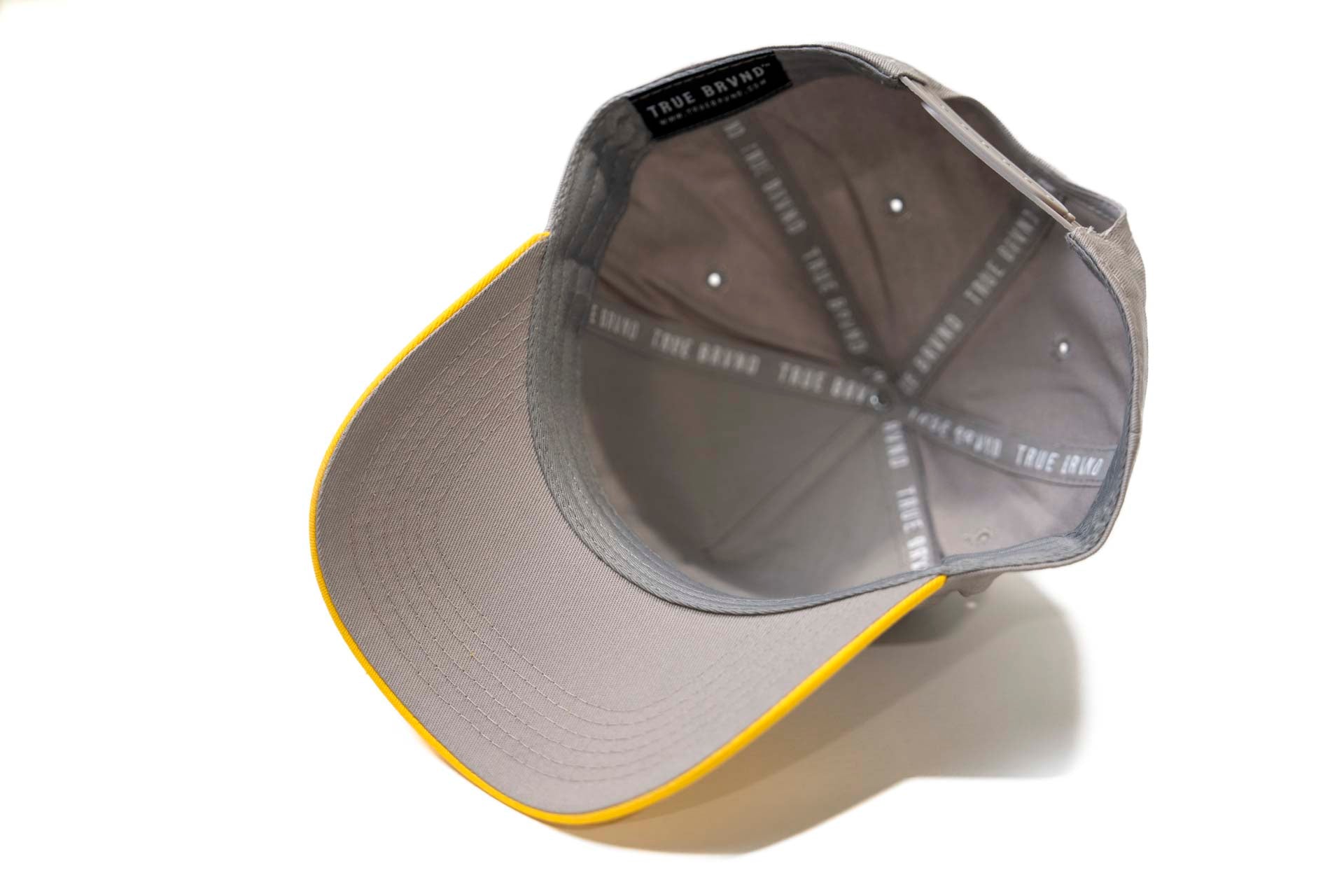 Precurved Dallas snapback - YELLOW / GRAY