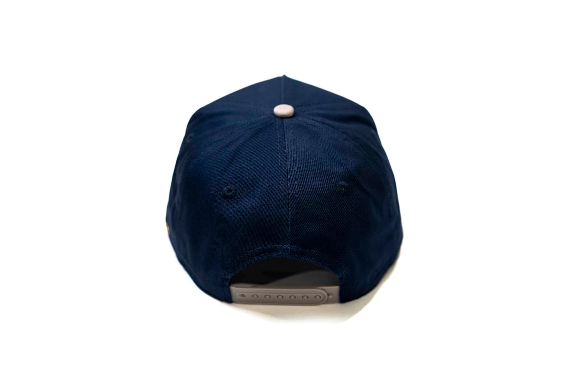 Precurved Dallas snapback - GRAY / NAVY