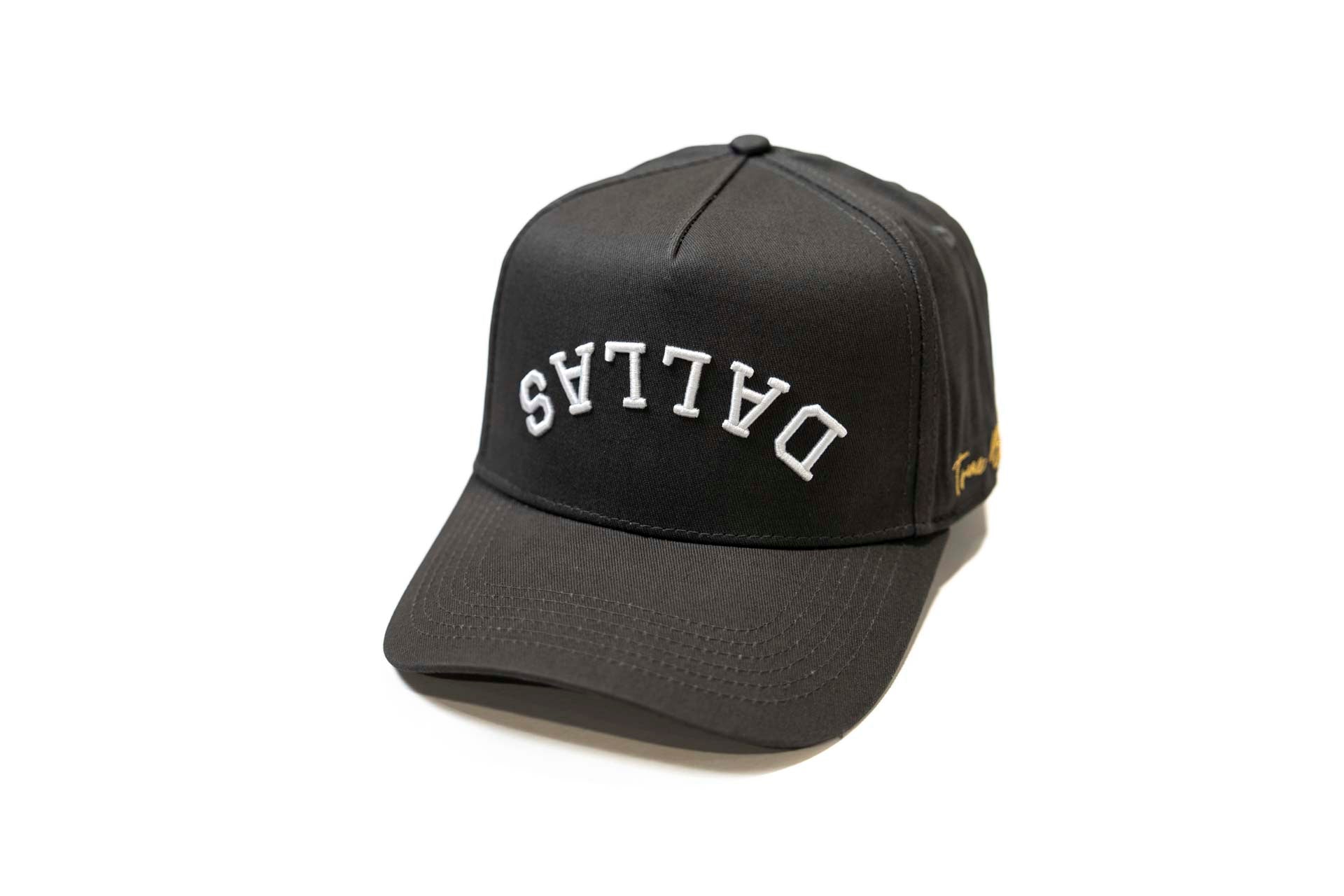 Precurved Dallas snapback - CHARCOAL