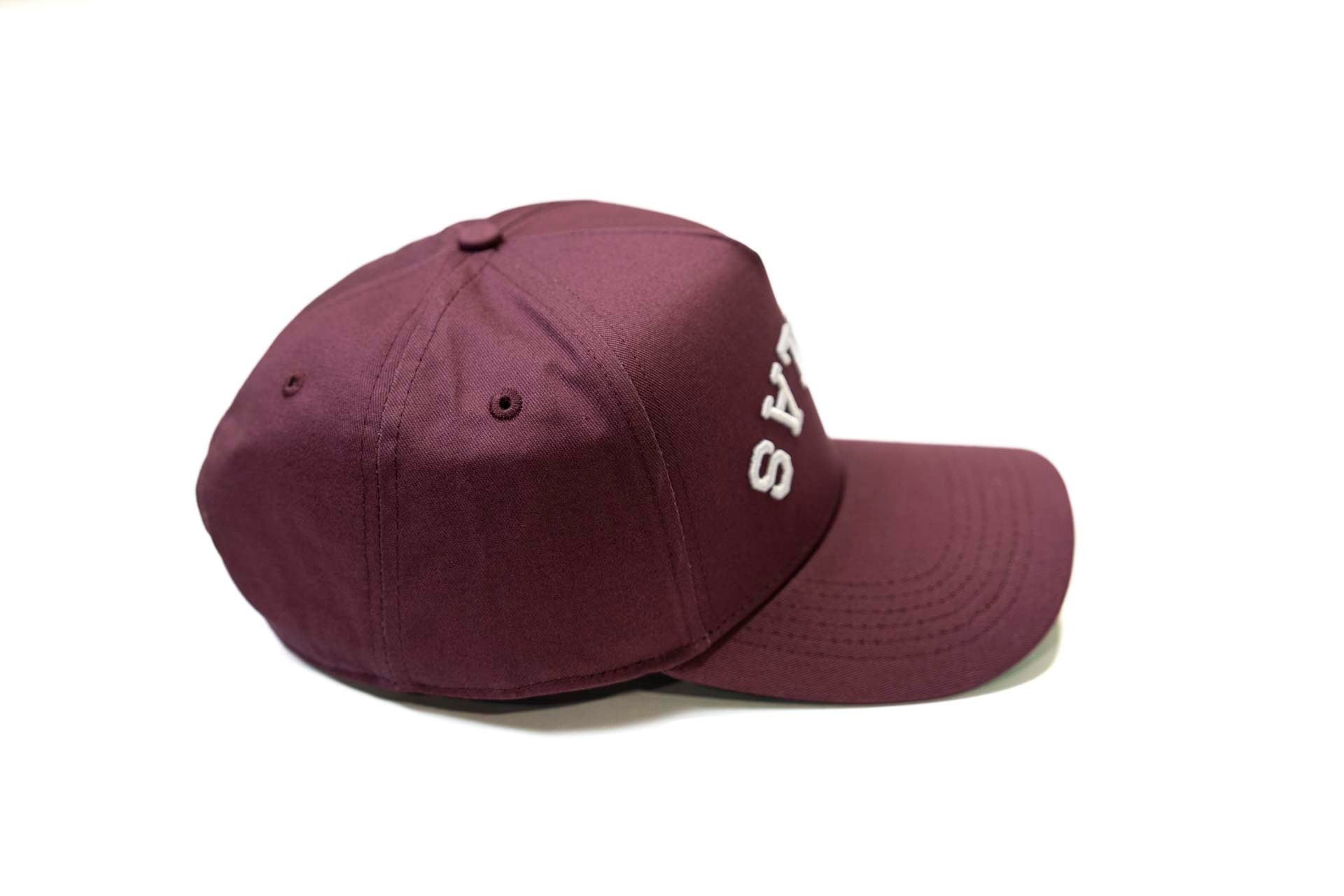 Precurved Dallas snapback - Maroon