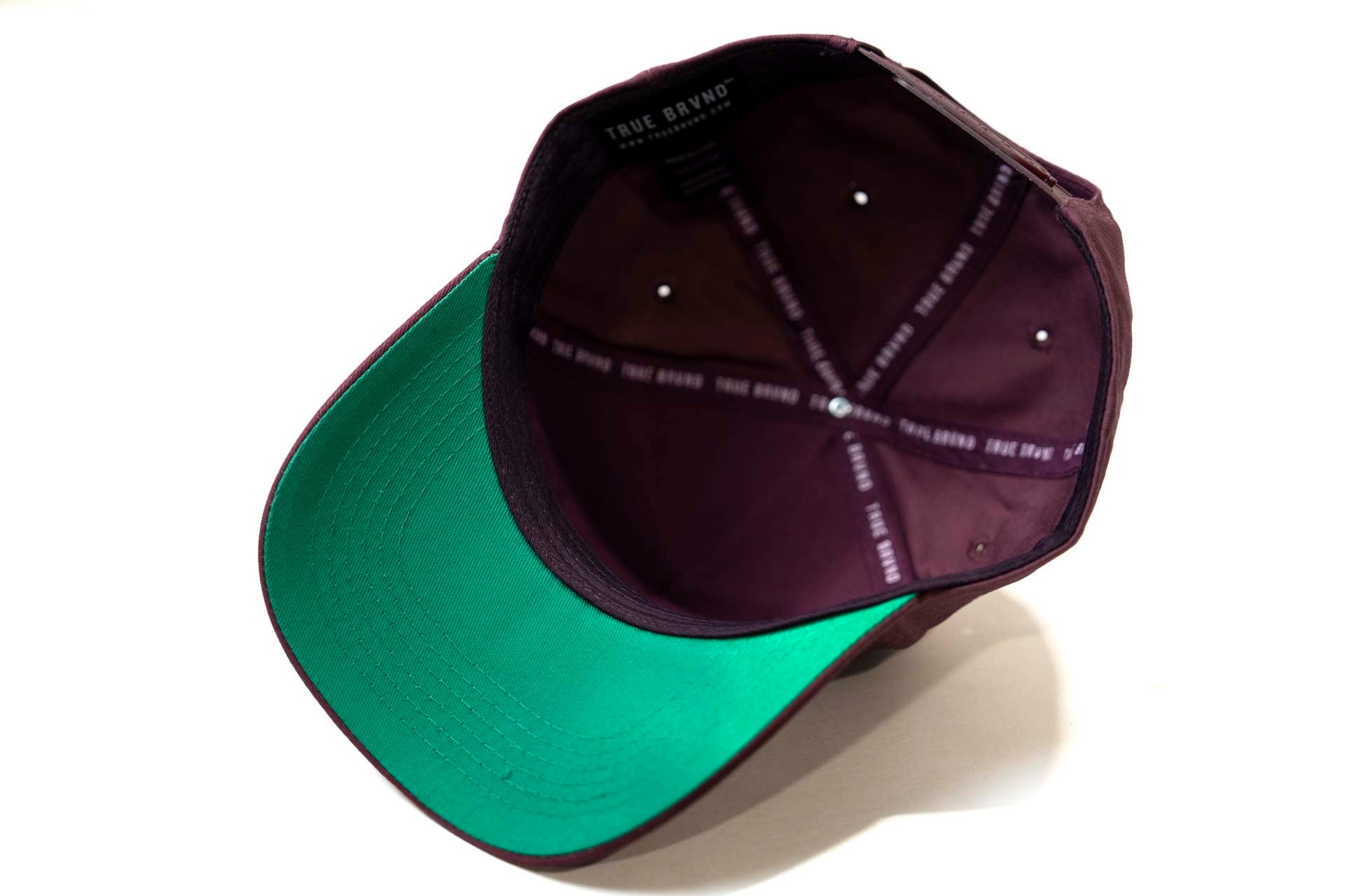 Precurved Dallas snapback - Maroon
